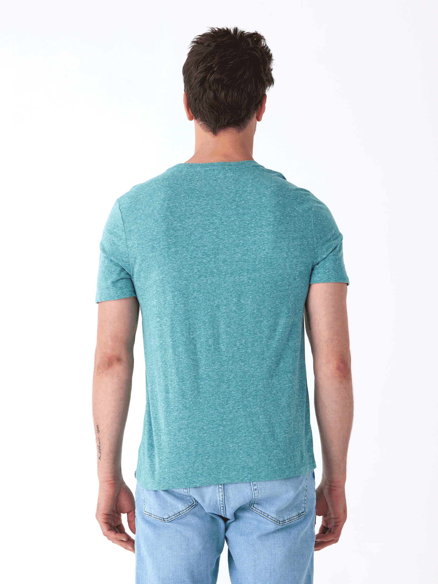 Triblend Embroidered Tee