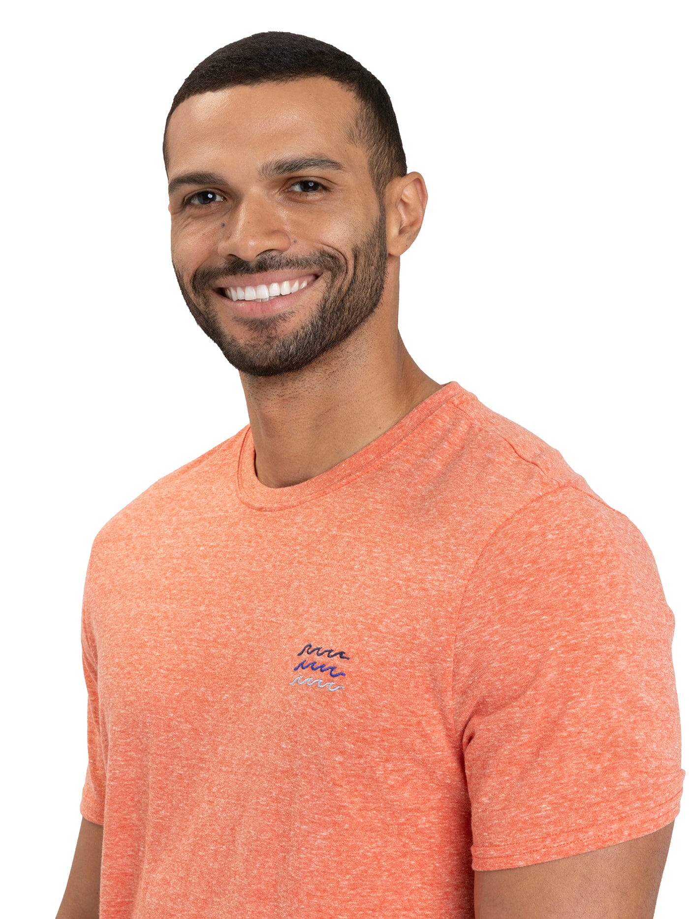Triblend Embroidered Tee