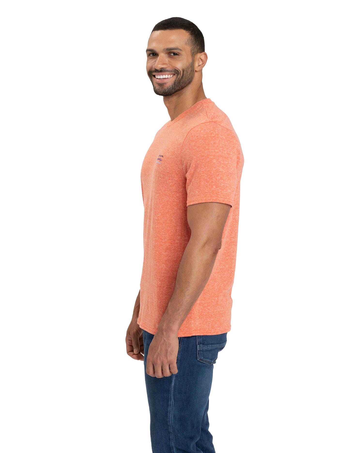 Triblend Embroidered Tee