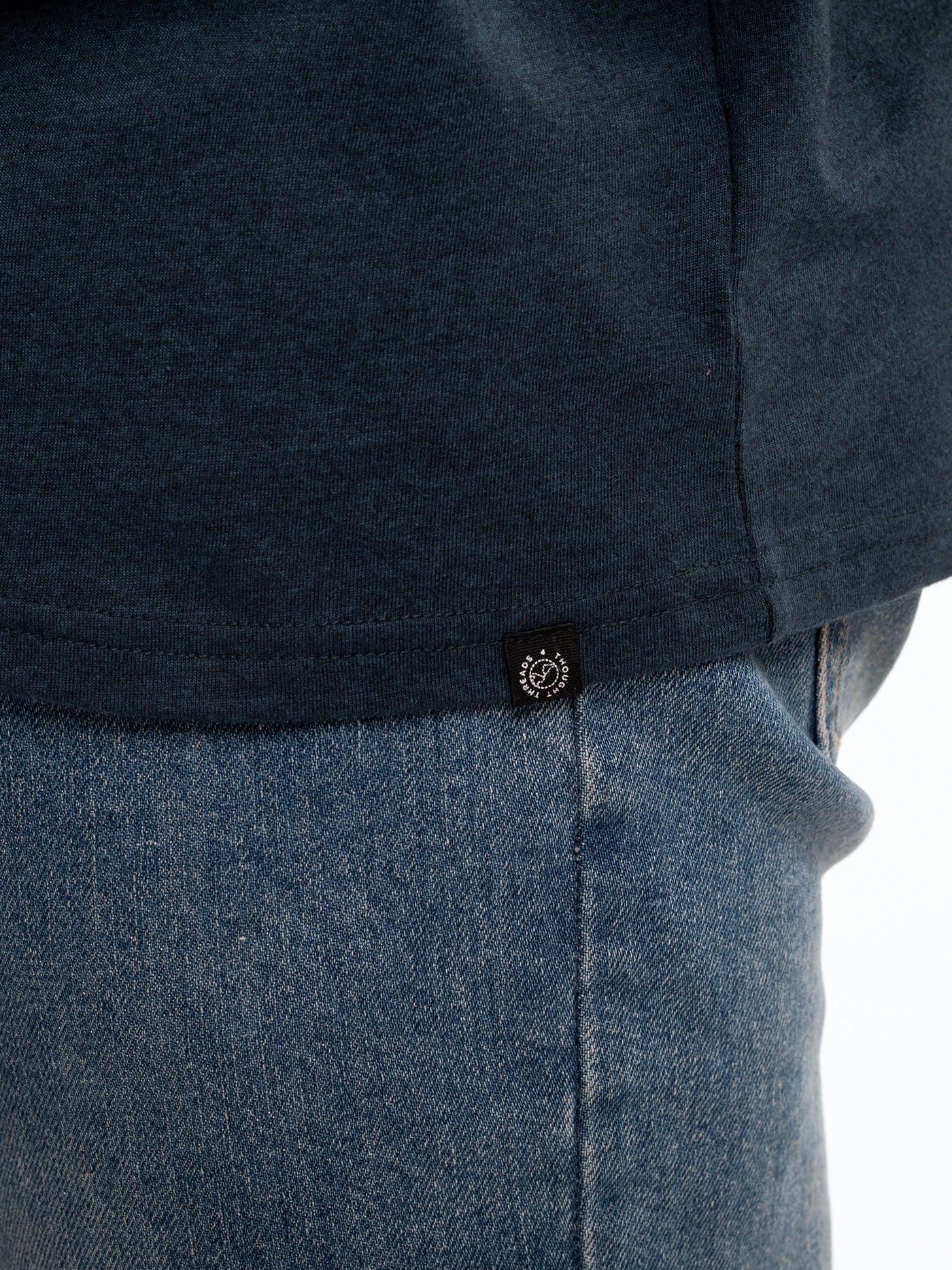 Baseline Long Sleeve Triblend Henley Hoodie