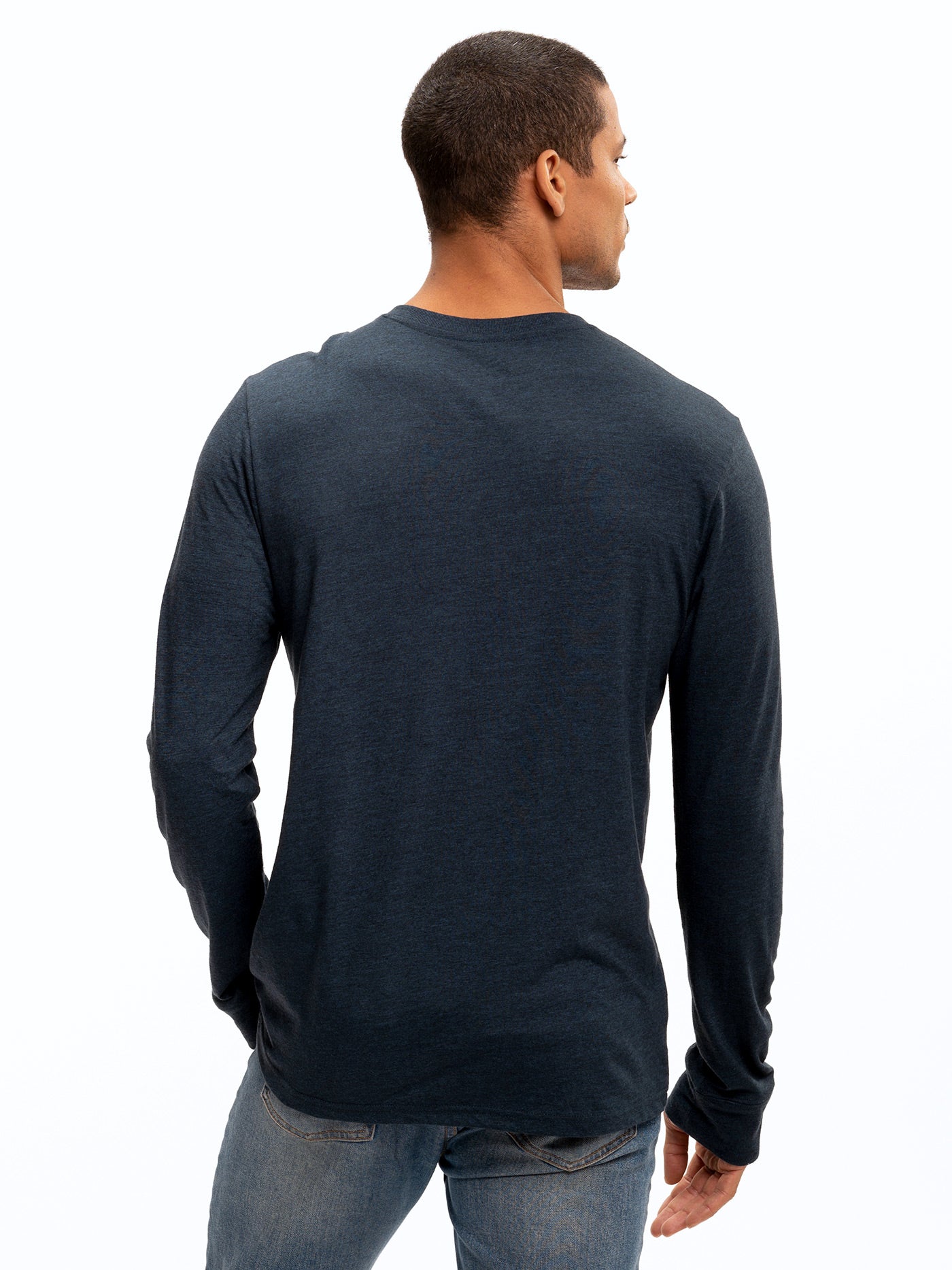 Baseline Long Sleeve Triblend Henley