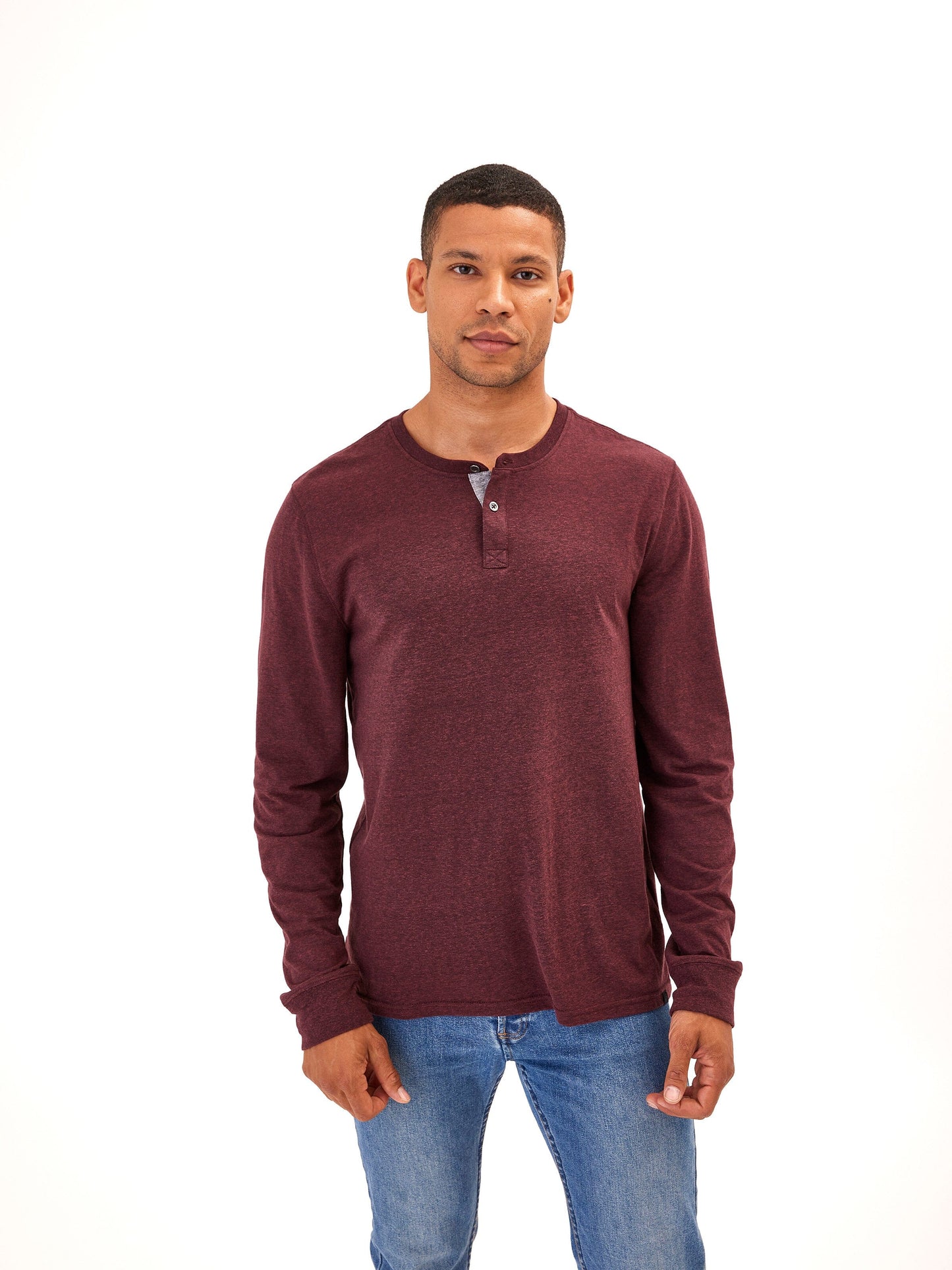 Baseline Long Sleeve Triblend Henley