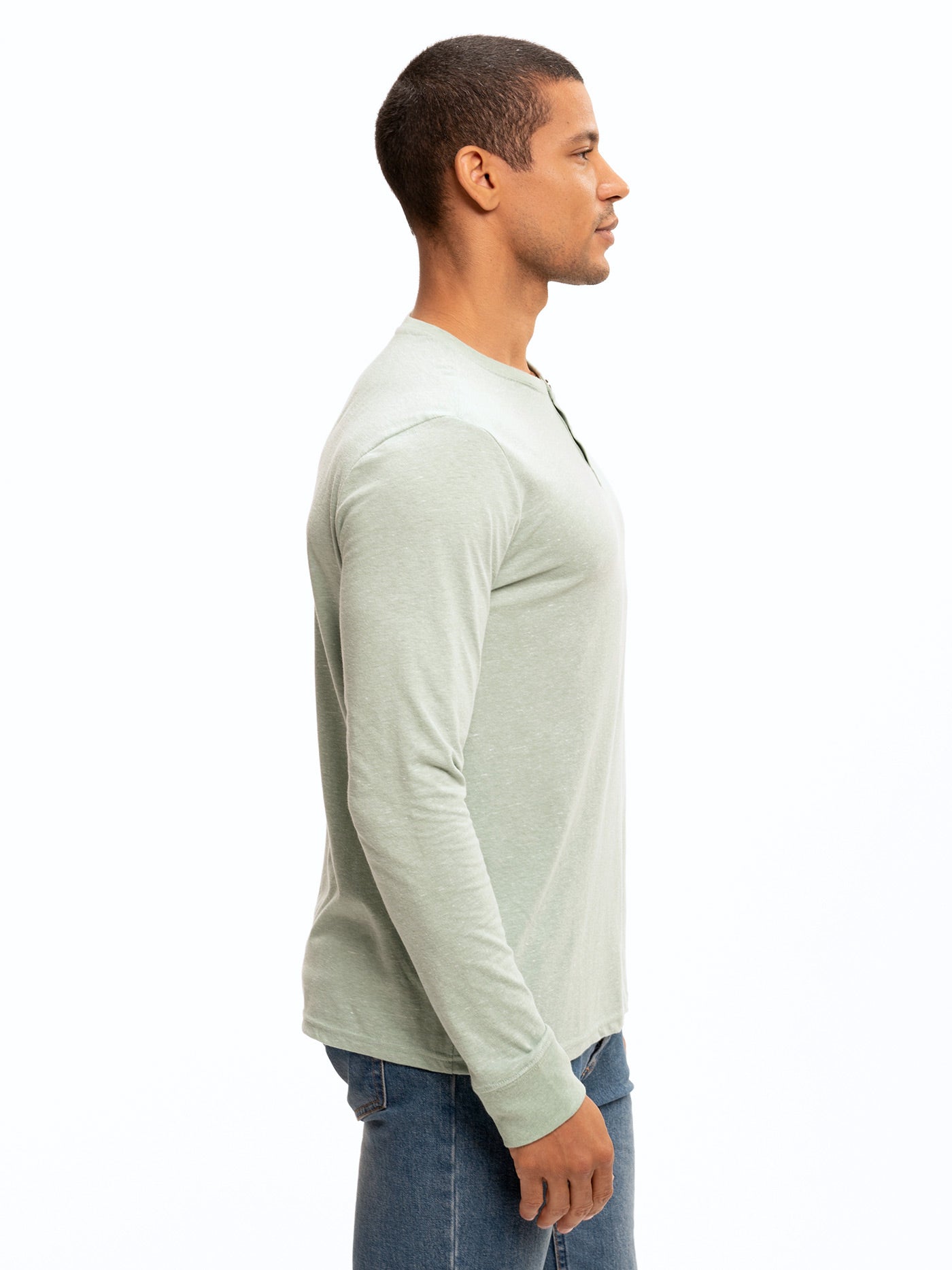 Baseline Long Sleeve Triblend Henley