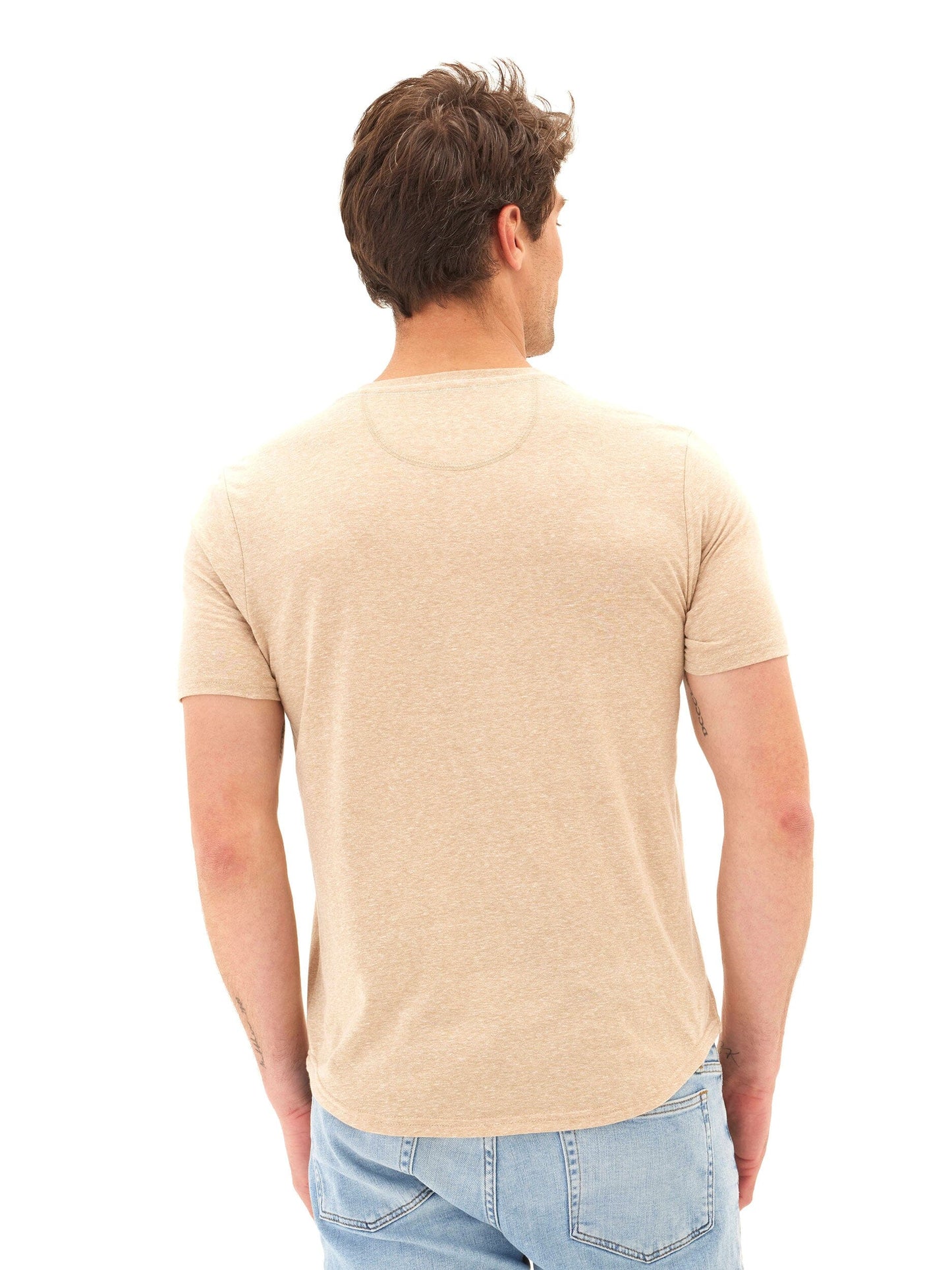 Baseline Short Sleeve Triblend Henley