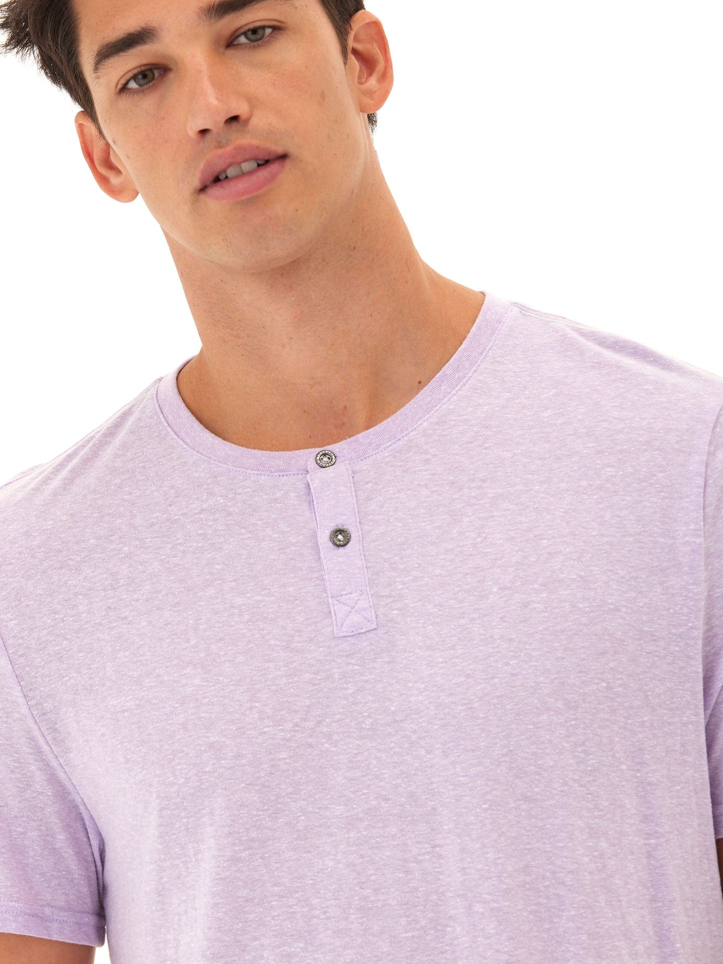 Baseline Short Sleeve Triblend Henley