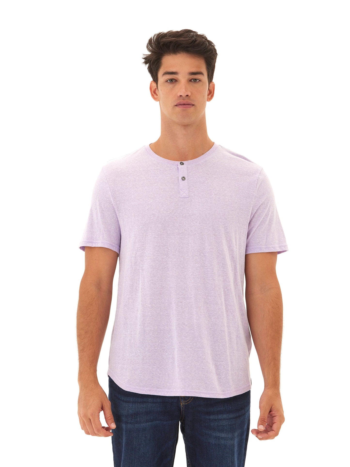 Baseline Short Sleeve Triblend Henley