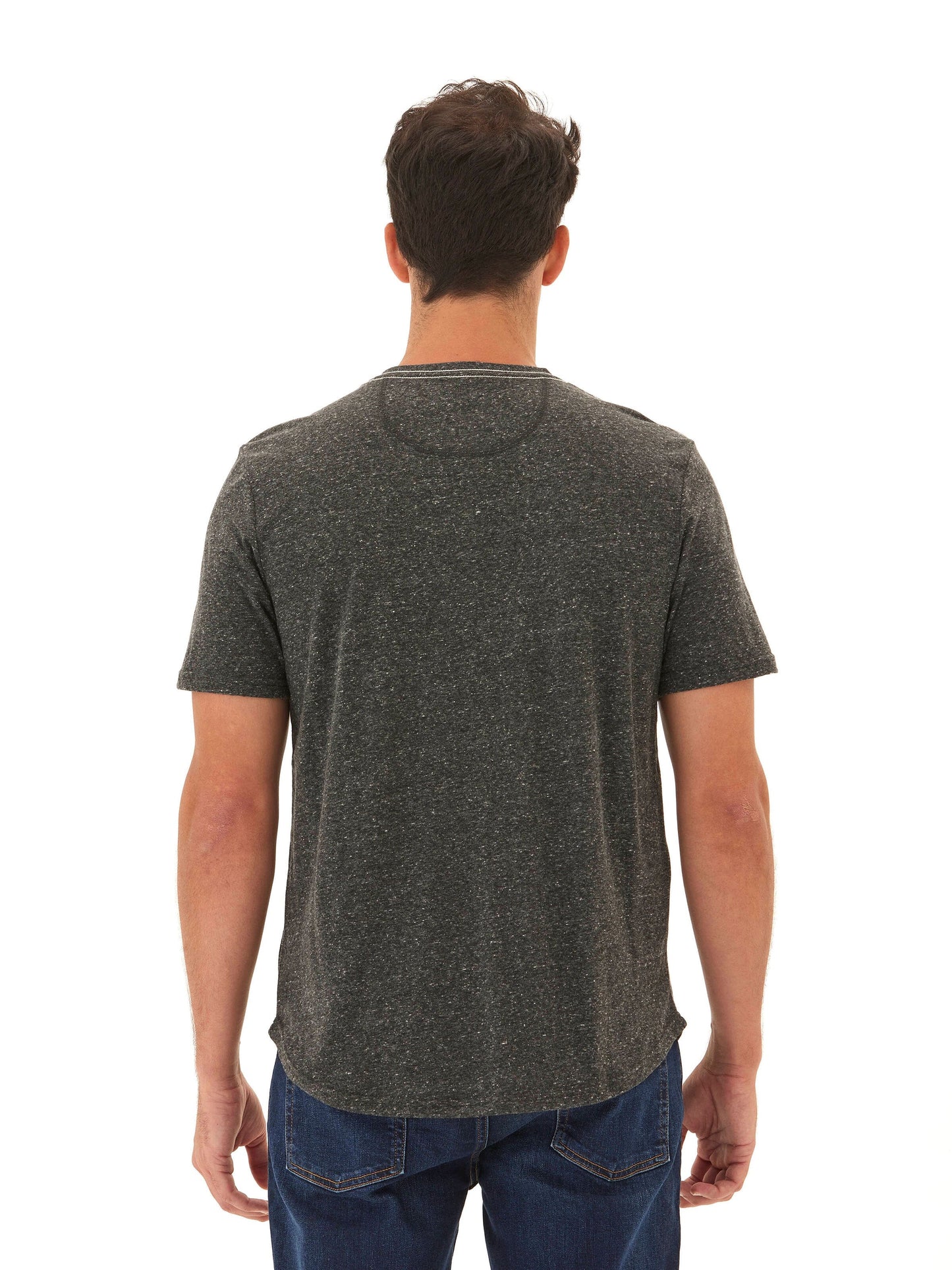 Baseline Short Sleeve Triblend Henley