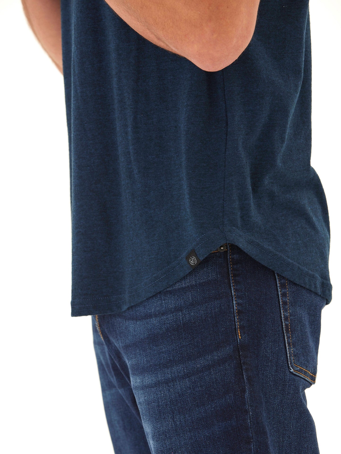 Baseline Short Sleeve Triblend Henley