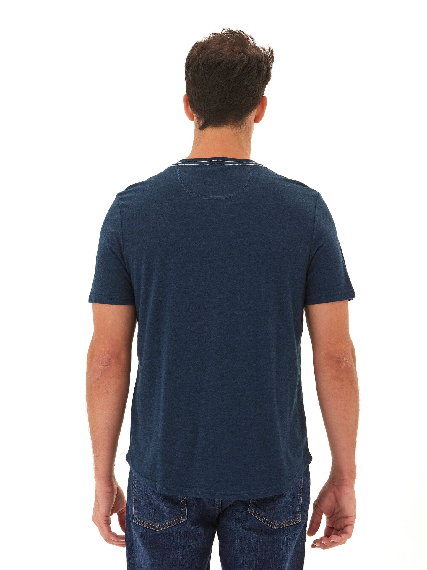 Baseline Short Sleeve Triblend Henley
