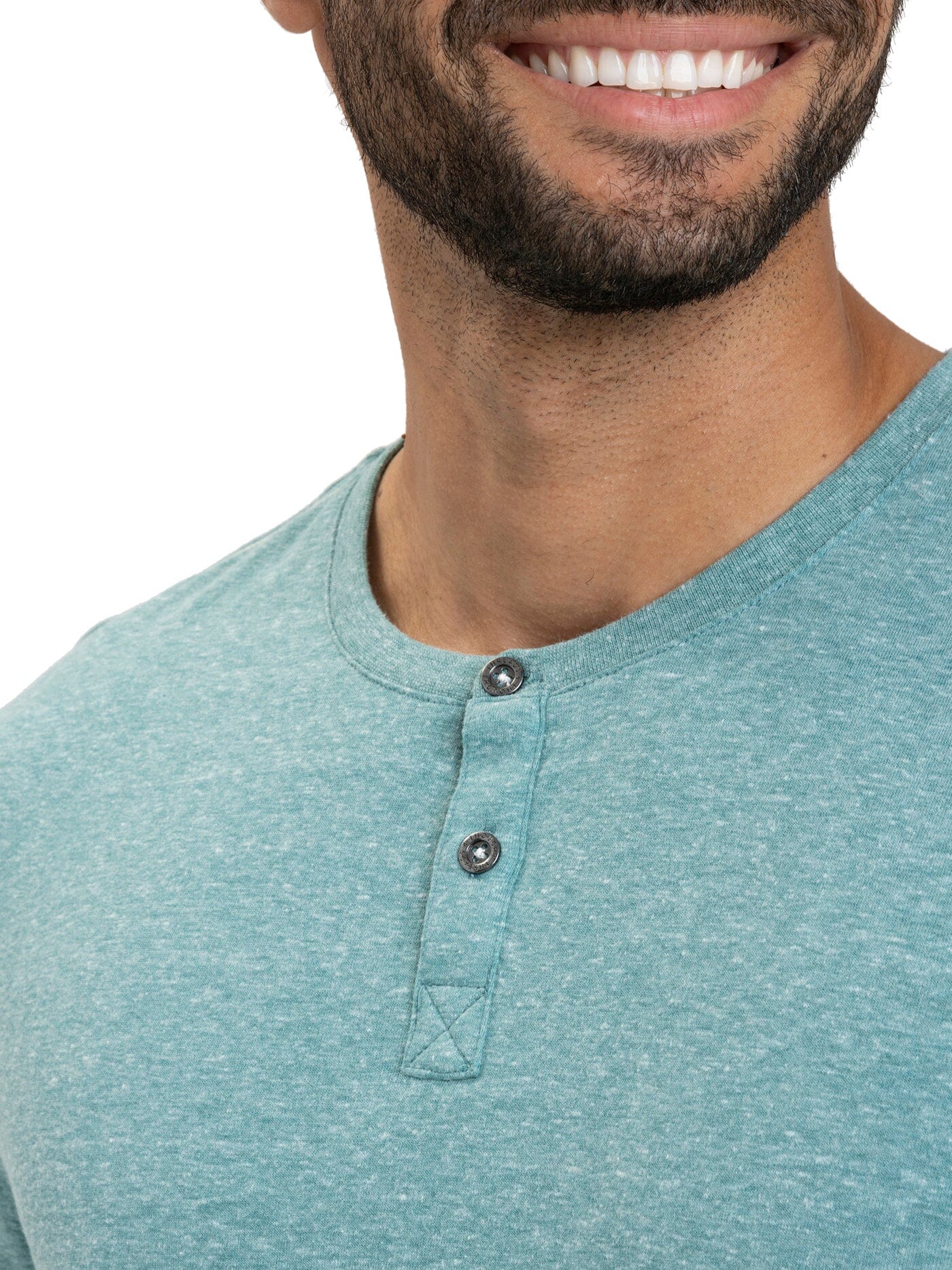 Baseline Short Sleeve Triblend Henley