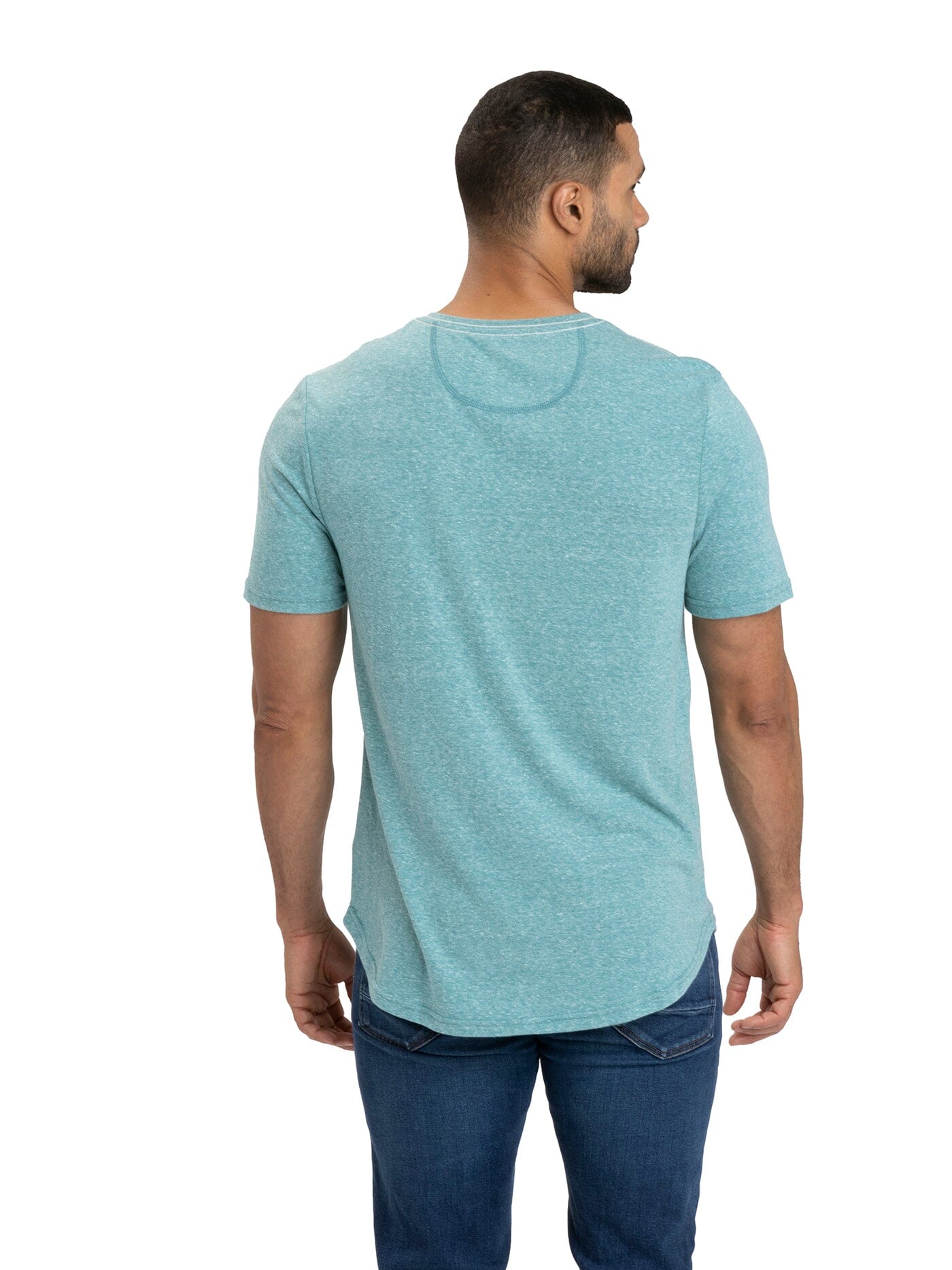 Baseline Short Sleeve Triblend Henley