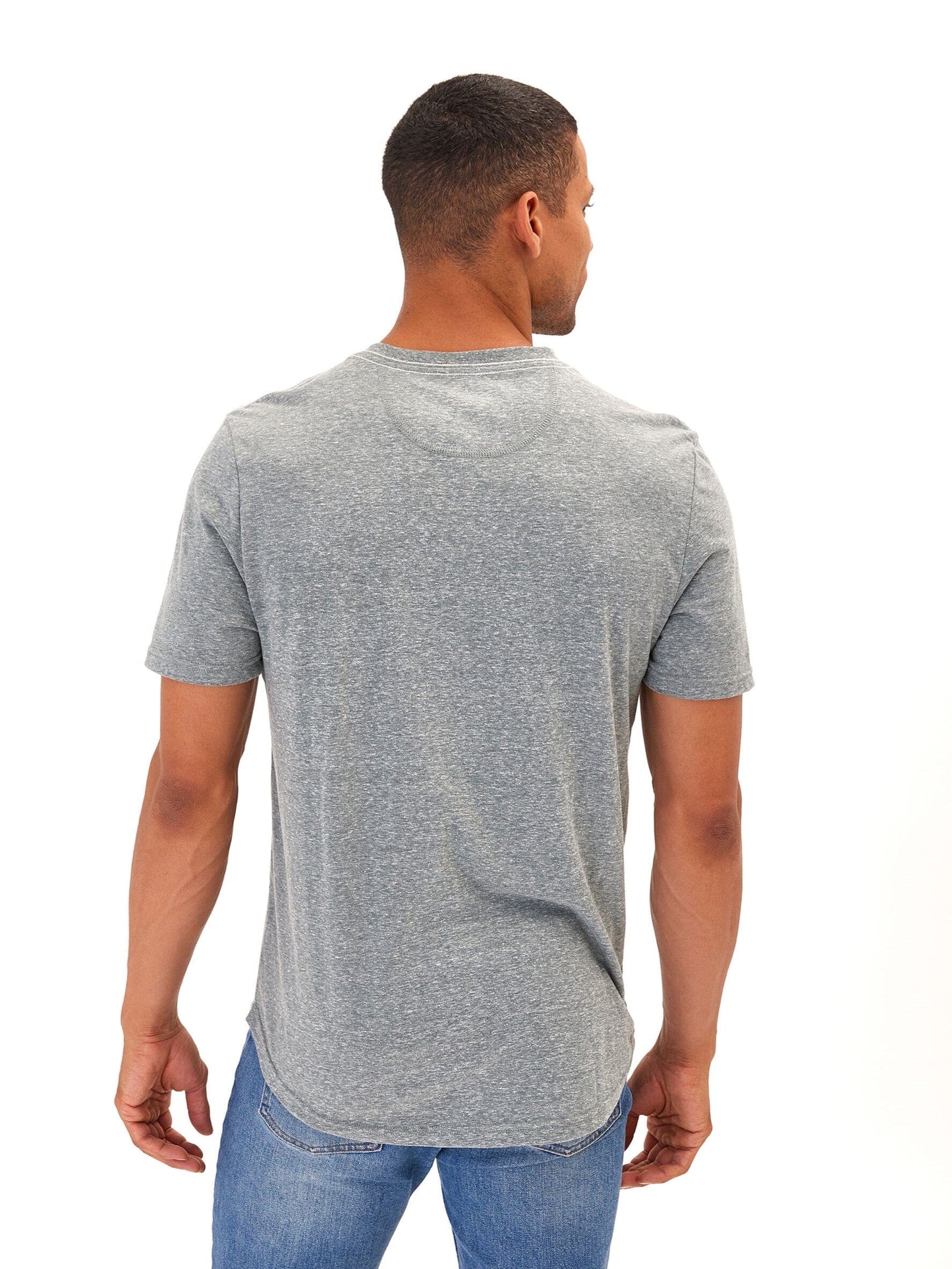 Baseline Short Sleeve Triblend Henley