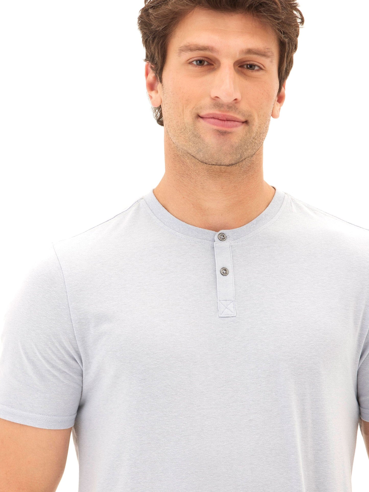 Baseline Short Sleeve Triblend Henley