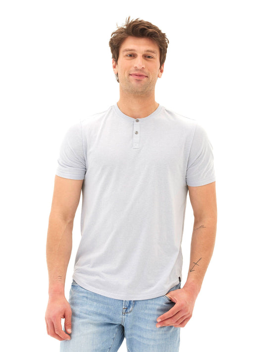 Baseline Short Sleeve Triblend Henley