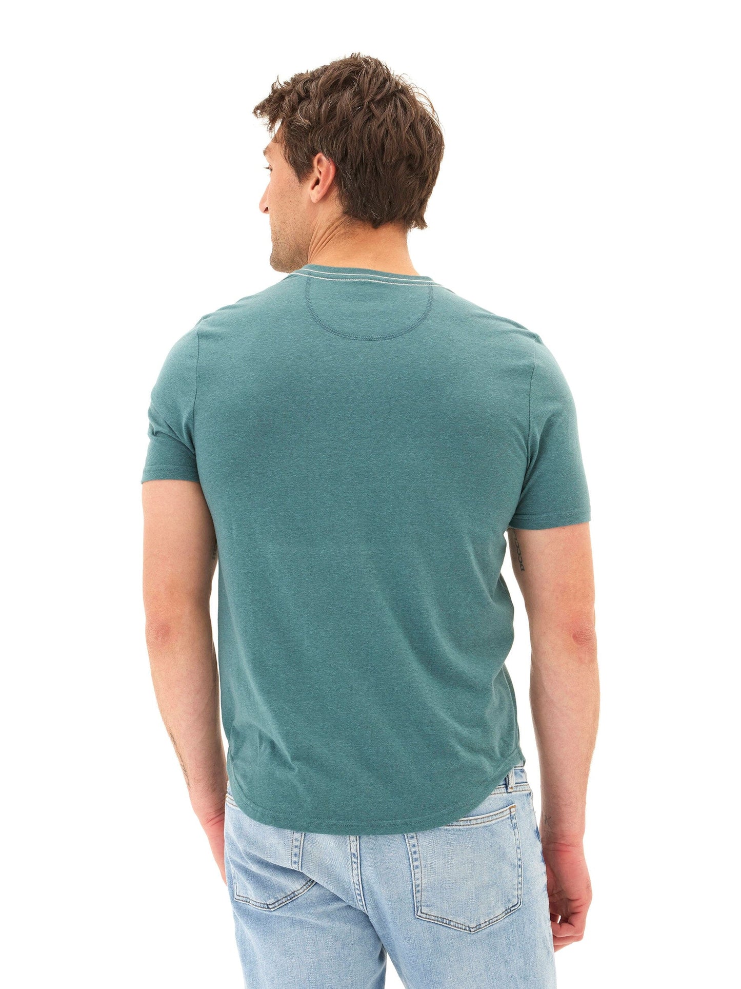 Baseline Short Sleeve Triblend Henley