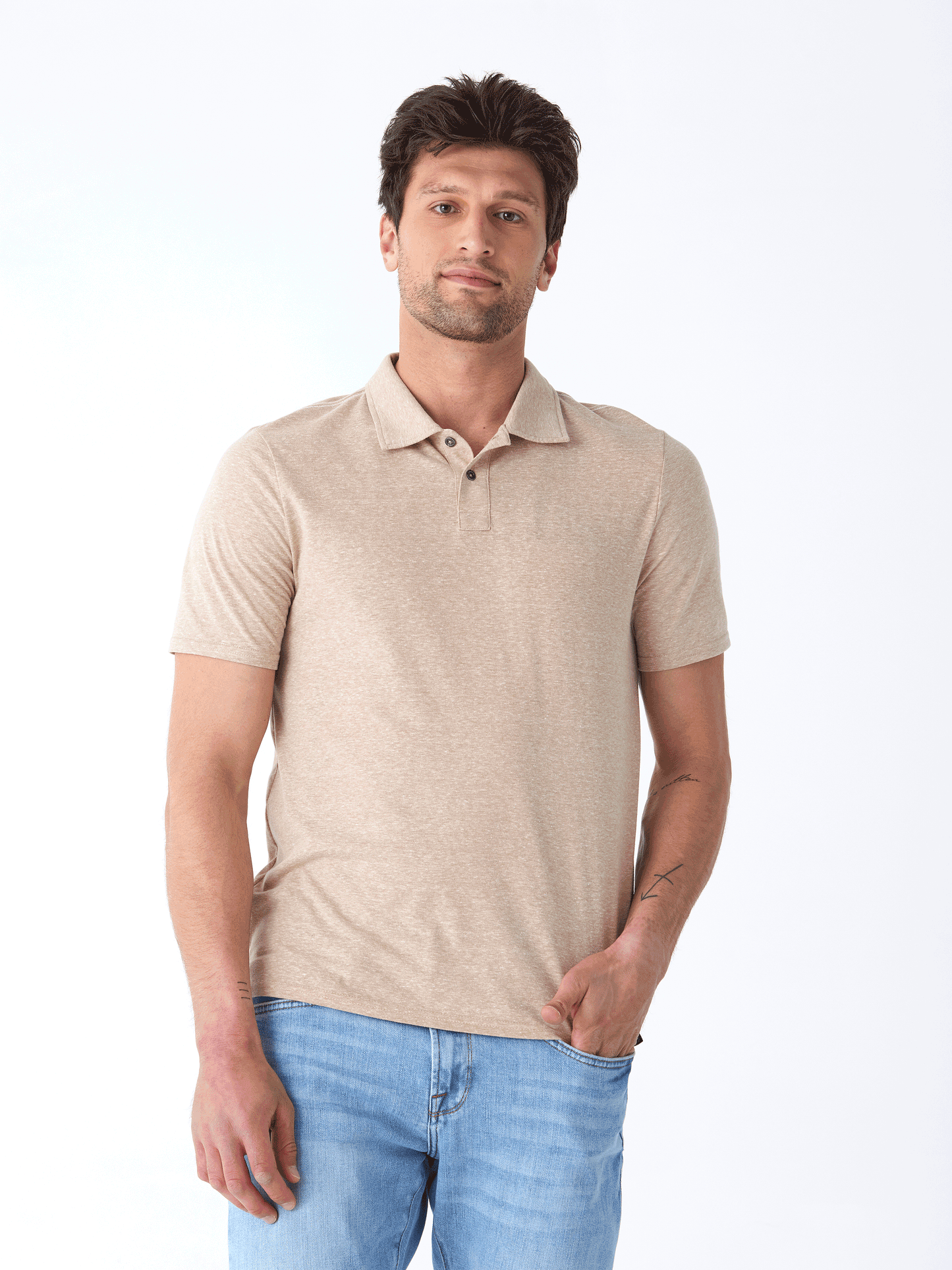 Baseline Triblend Jersey Polo
