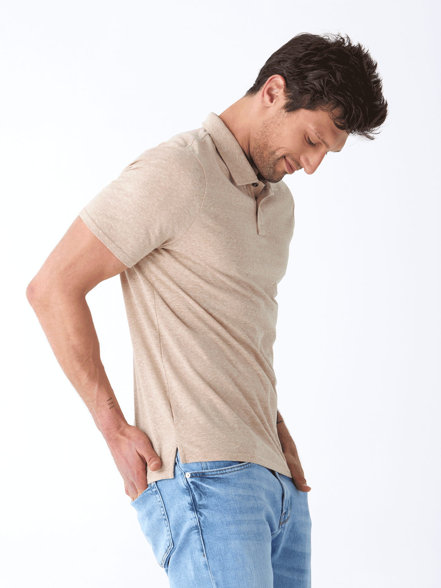 Baseline Triblend Jersey Polo