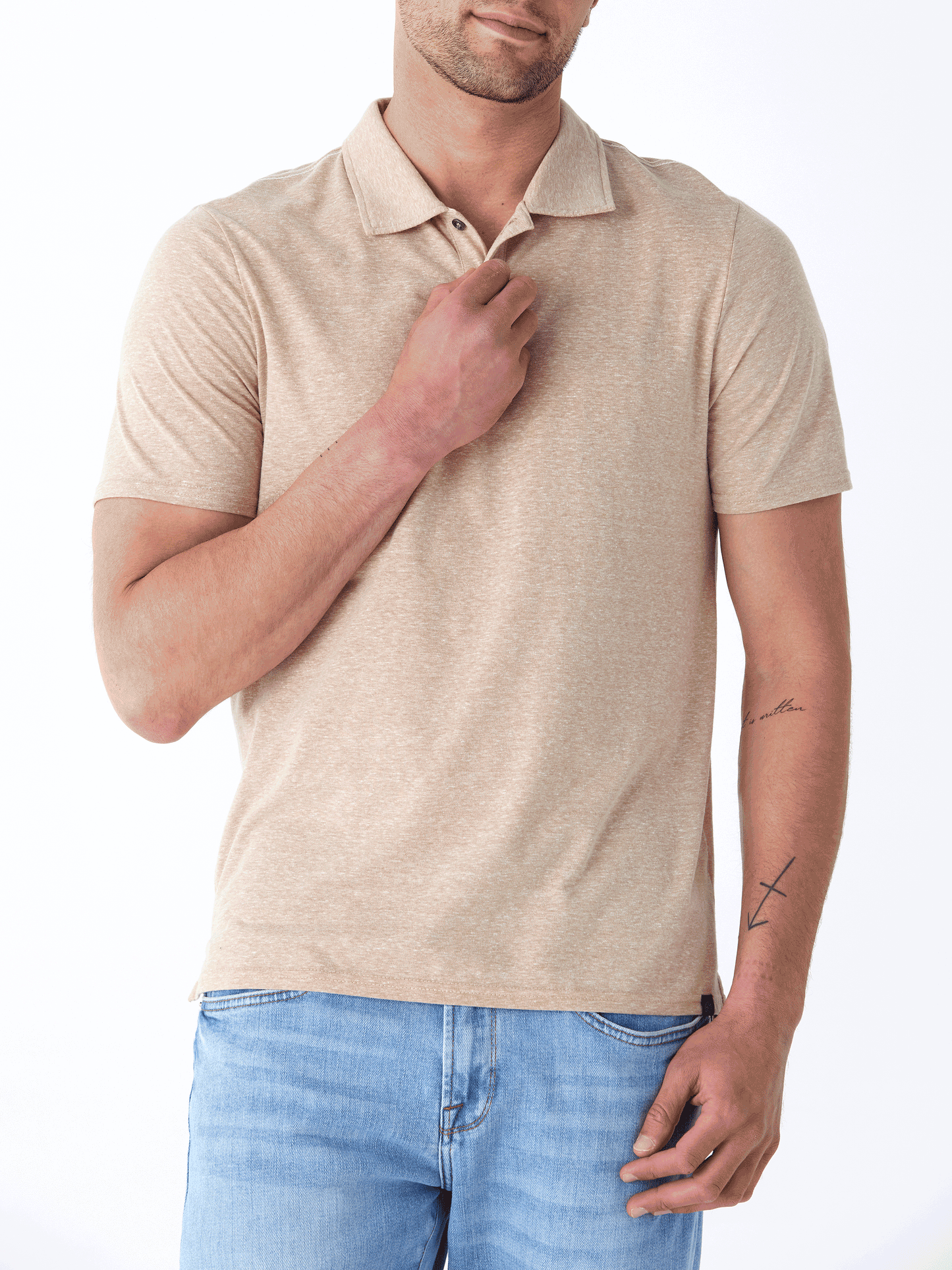 Baseline Triblend Jersey Polo