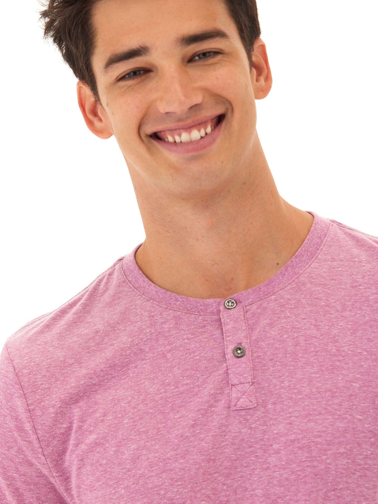Baseline Short Sleeve Triblend Henley