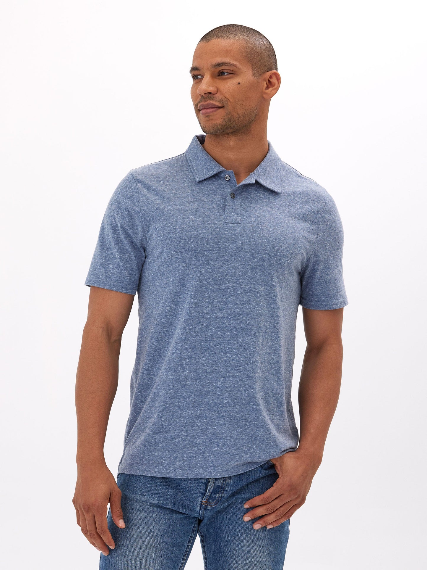 Baseline Triblend Jersey Polo