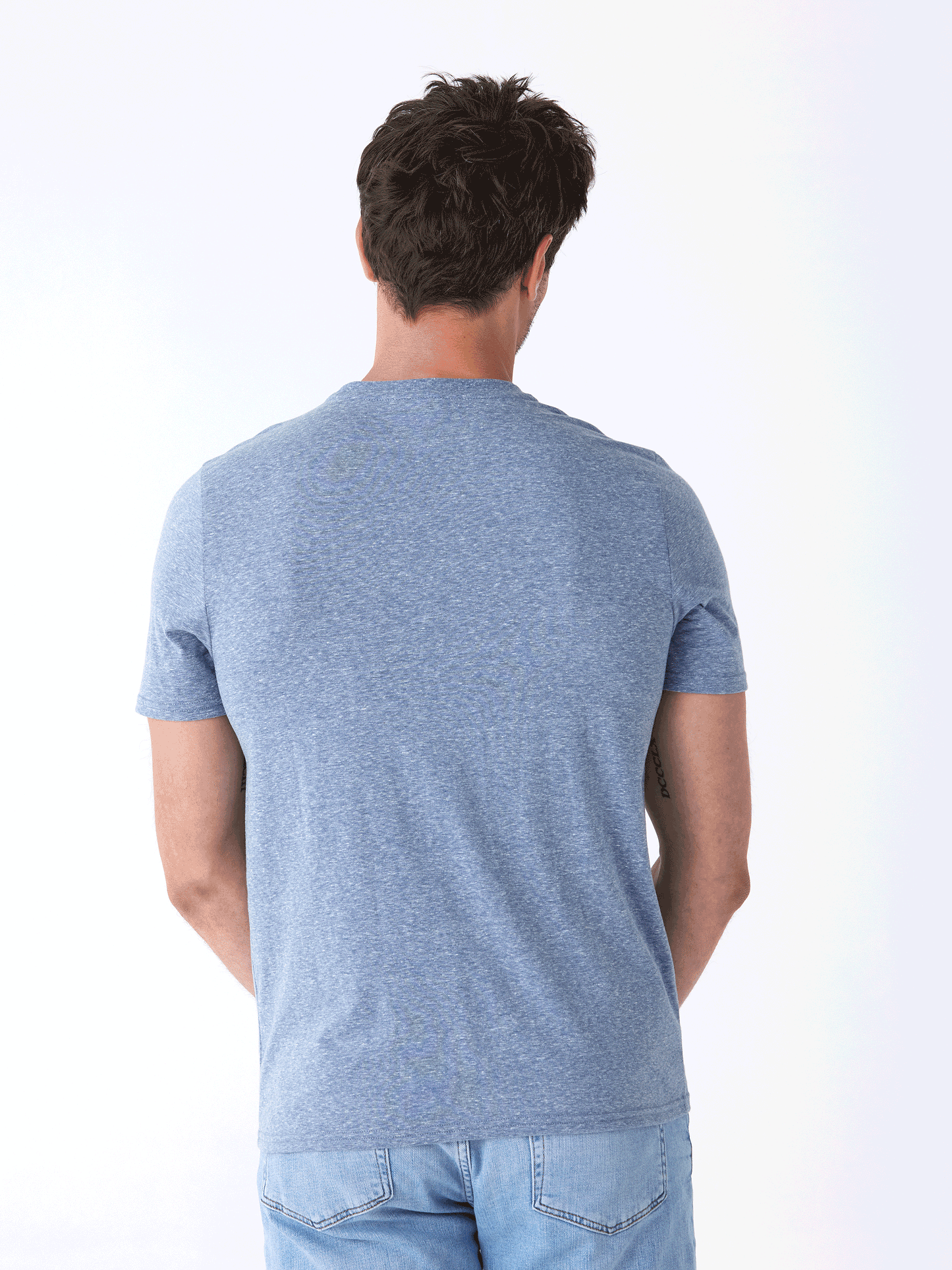 Triblend Embroidered Tee