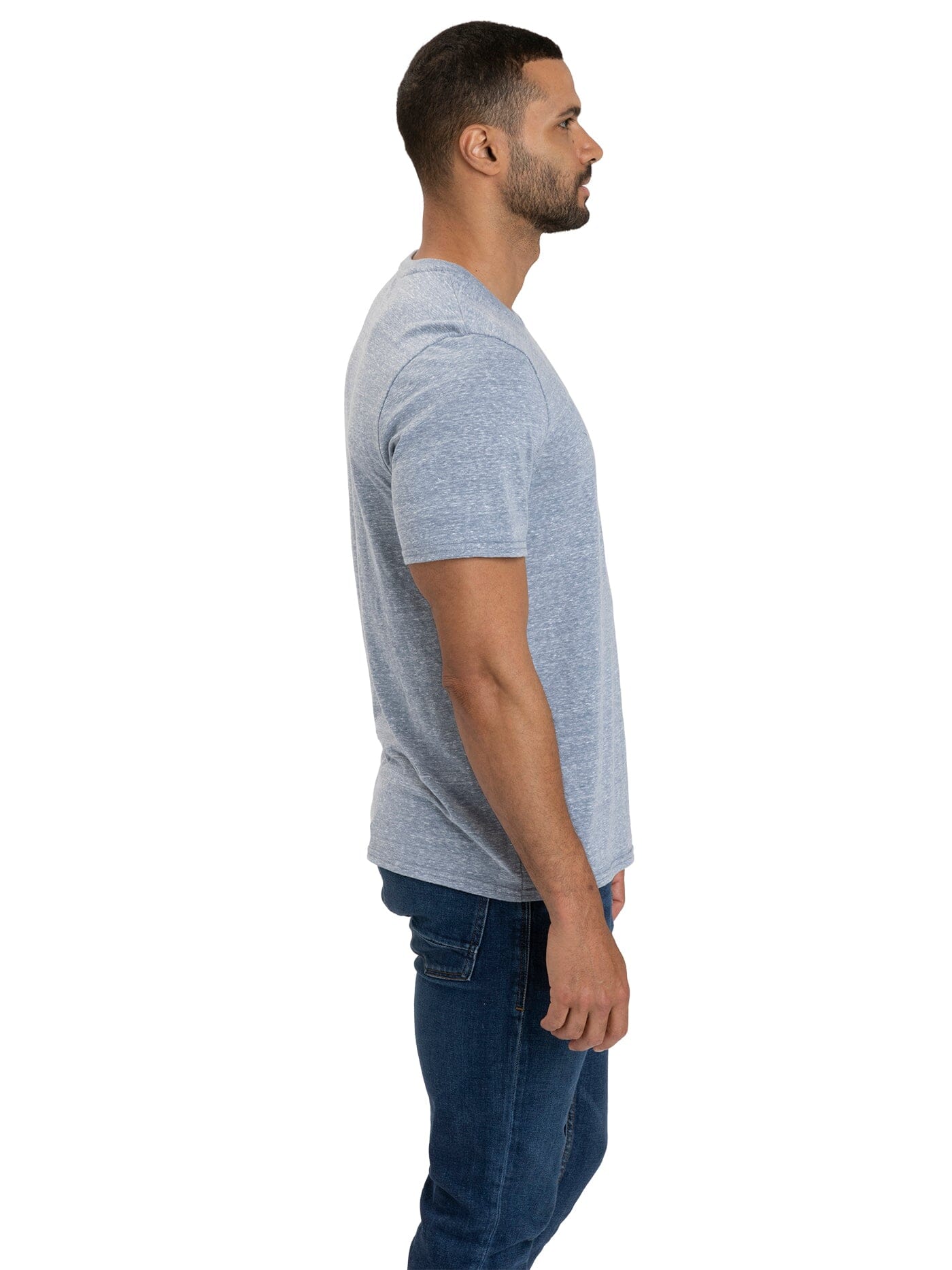 Triblend Embroidered Tee