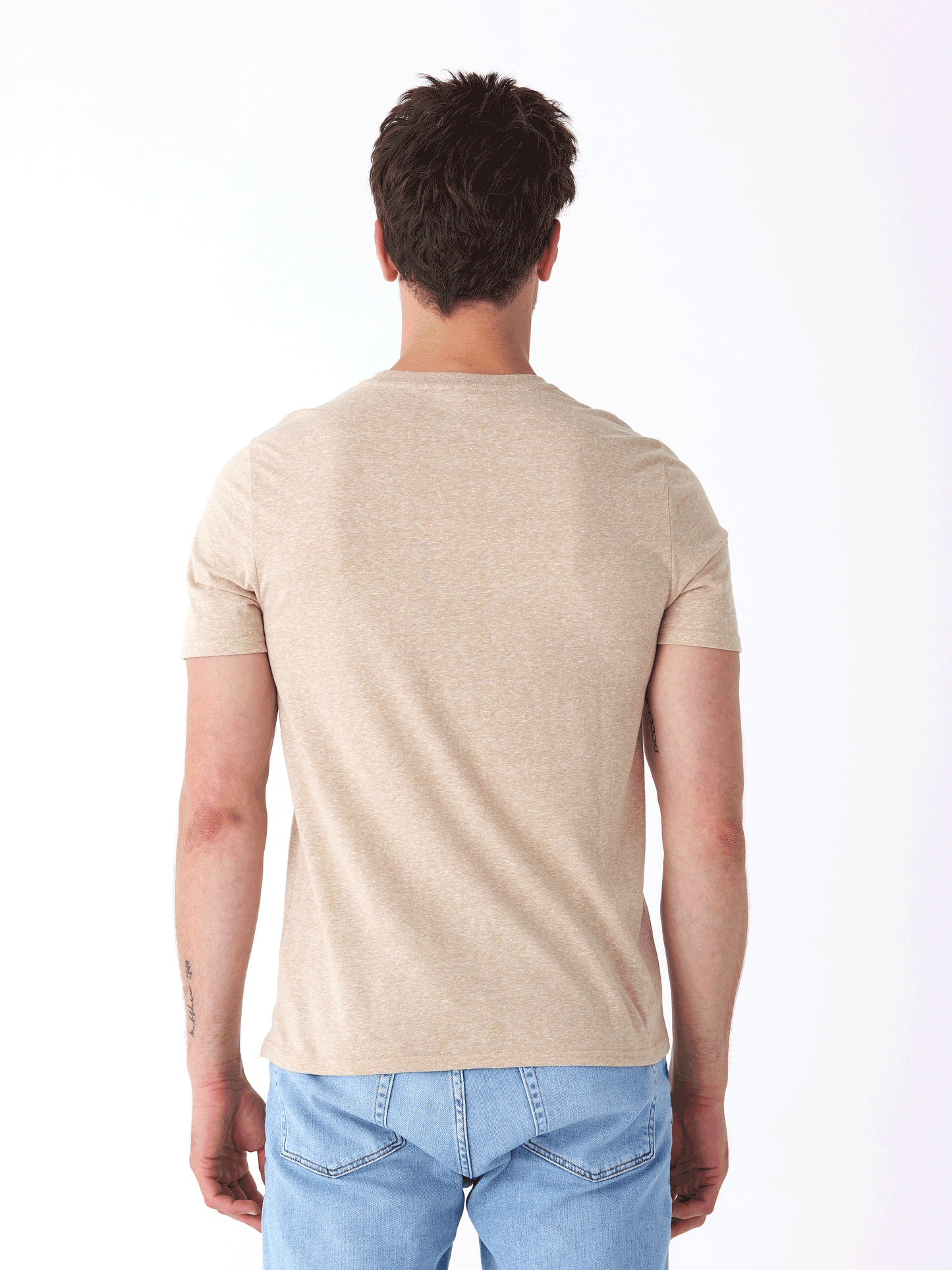 Triblend Embroidered Tee