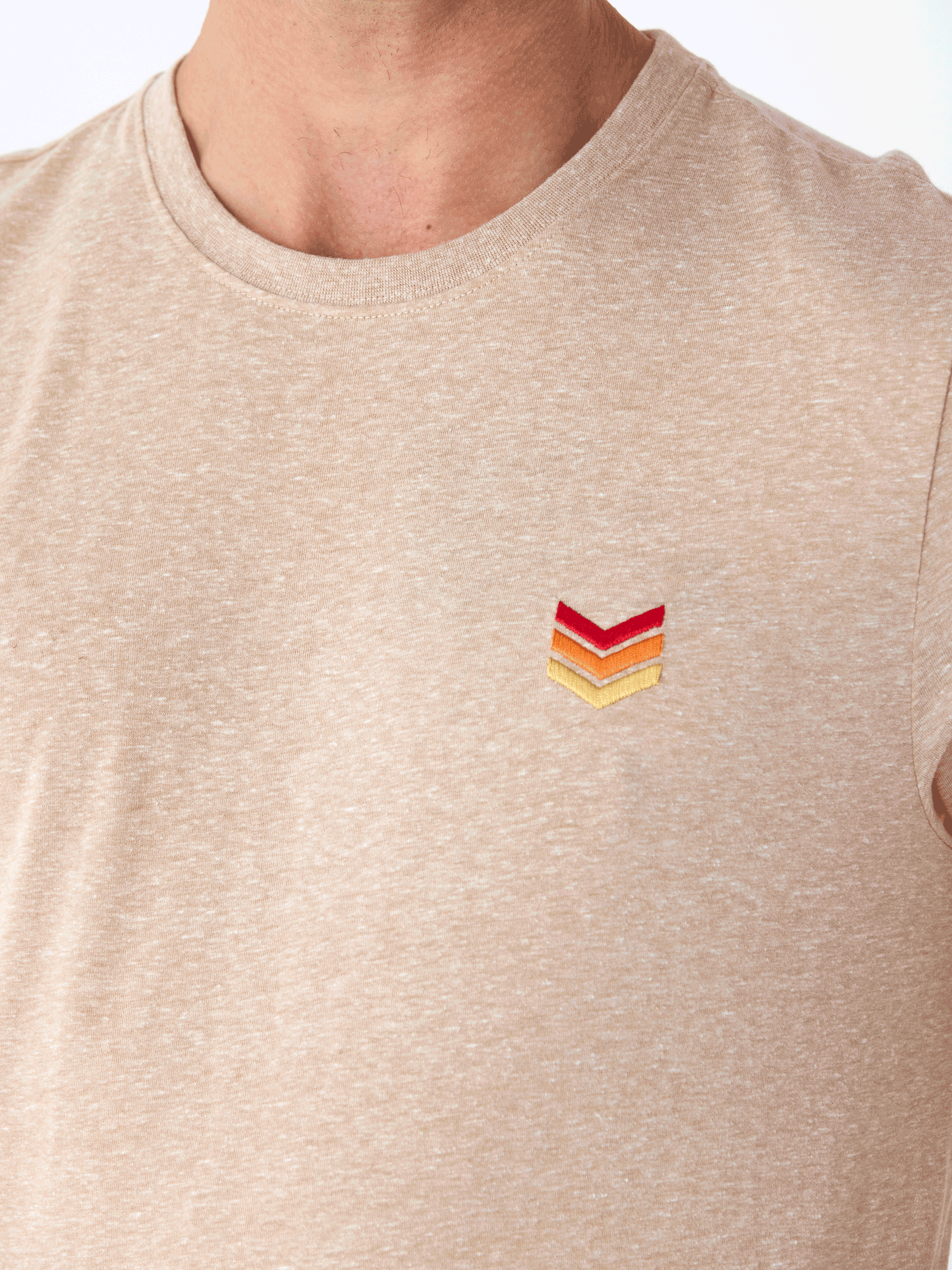 Triblend Embroidered Tee