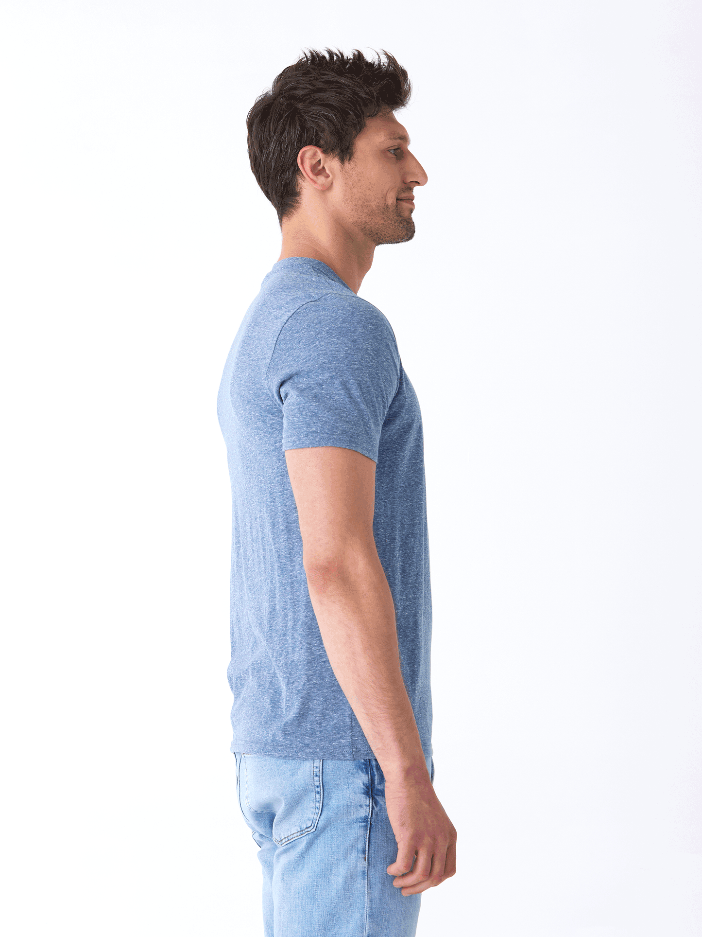 Triblend Embroidered Tee