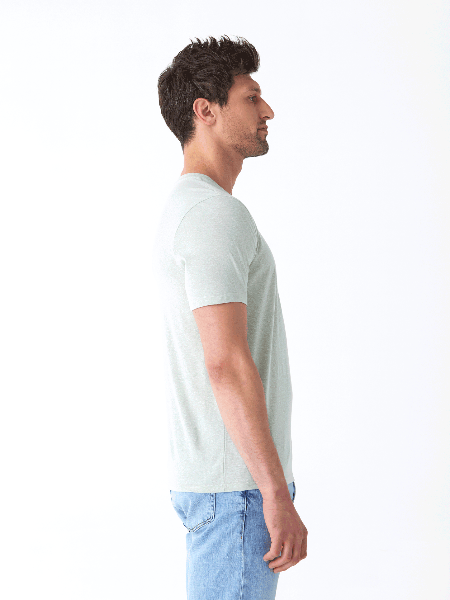 Triblend Embroidered Tee