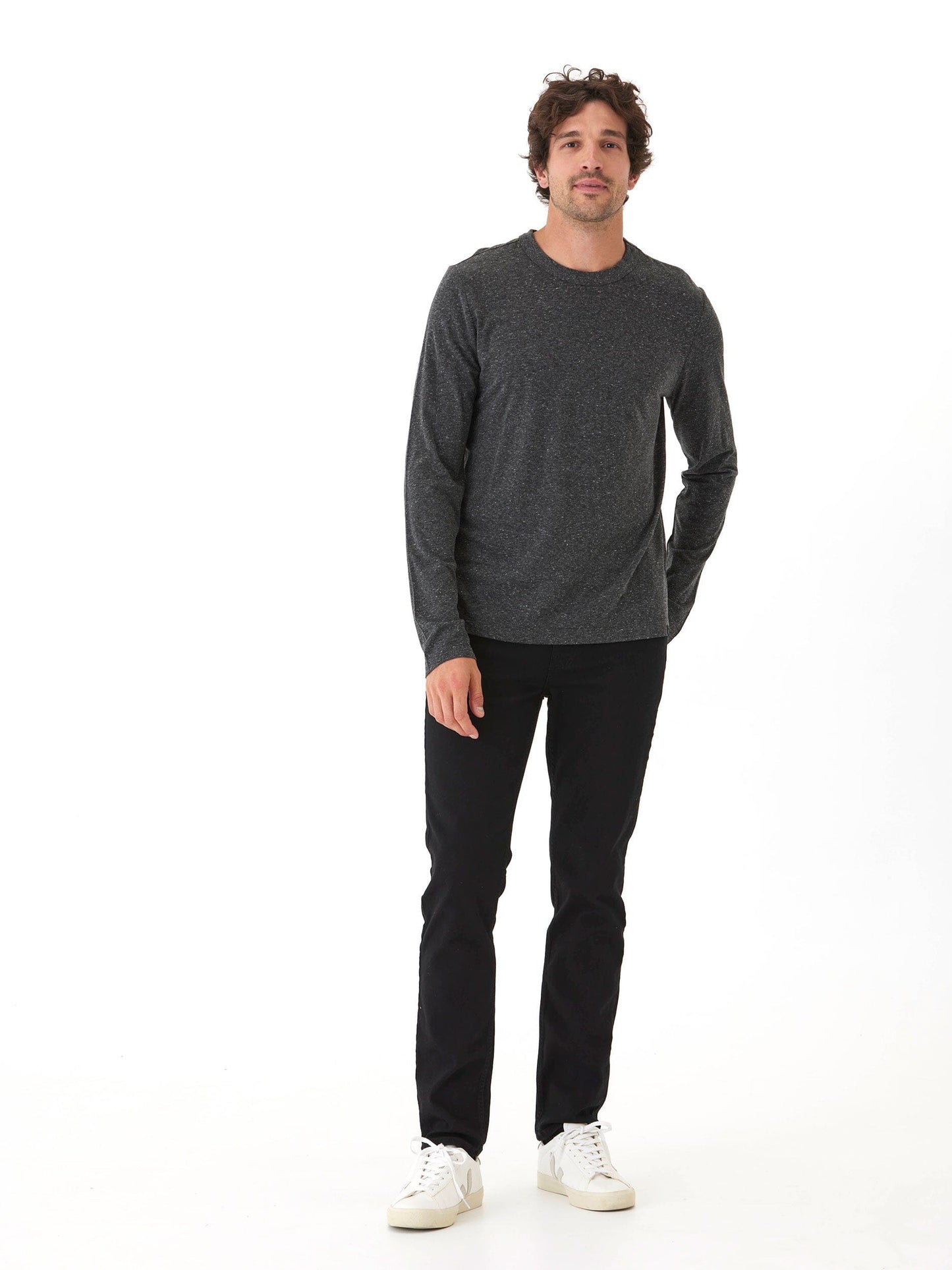 Tucker Triblend Long Sleeve Crew