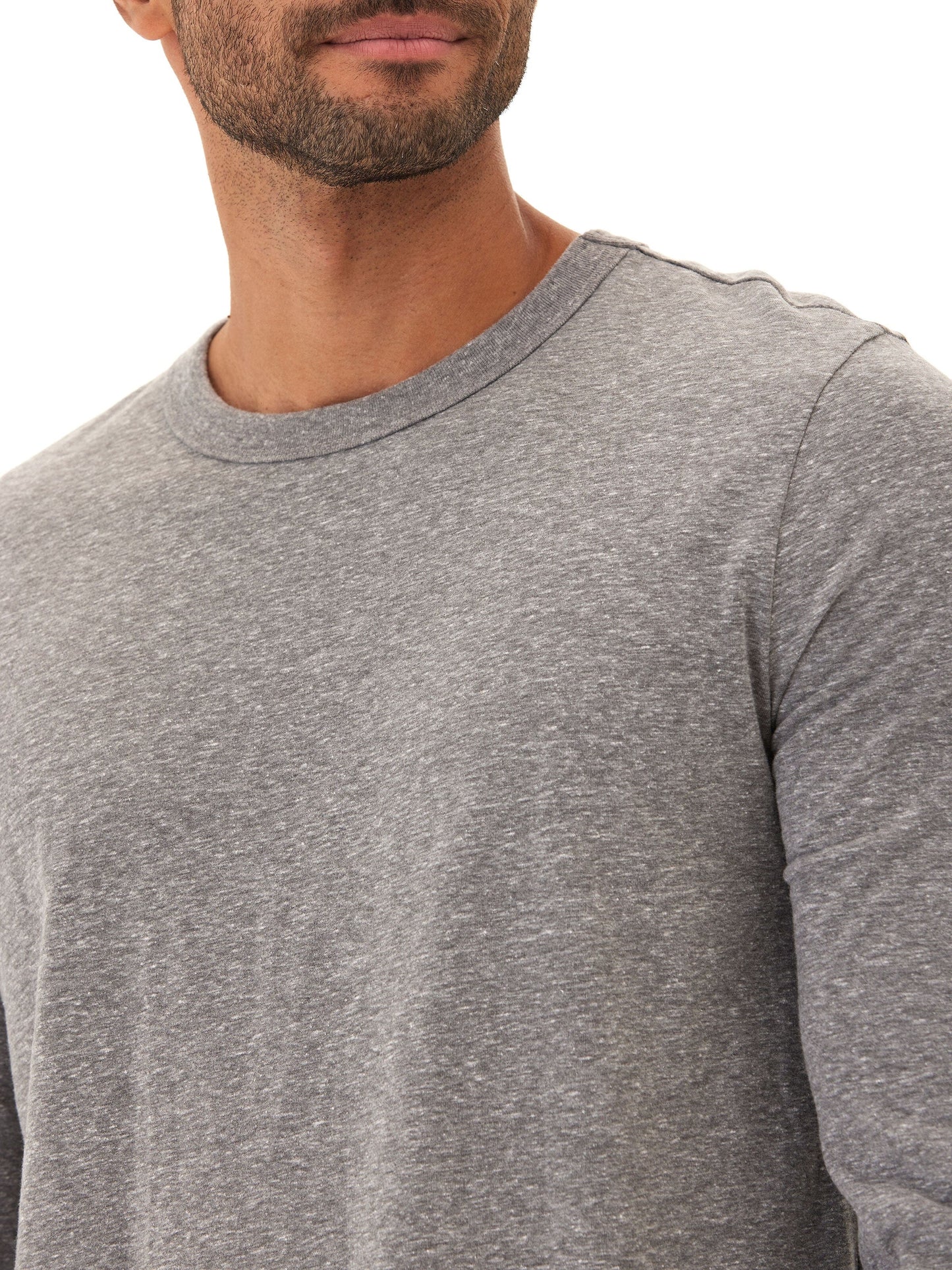 Tucker Triblend Long Sleeve Crew