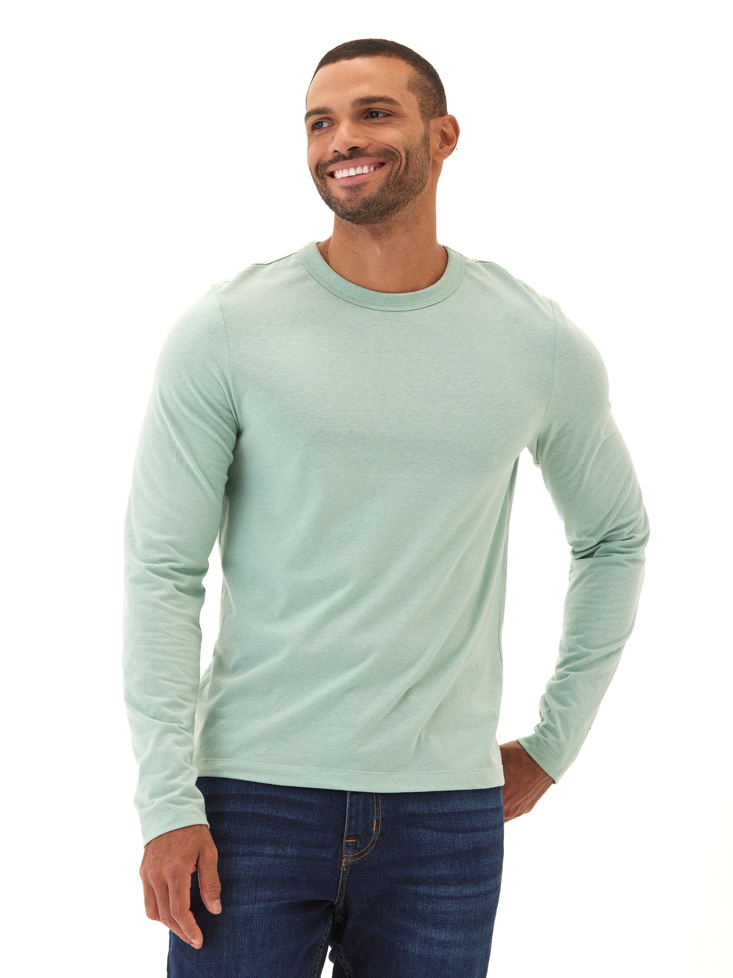 Tucker Triblend Long Sleeve Crew