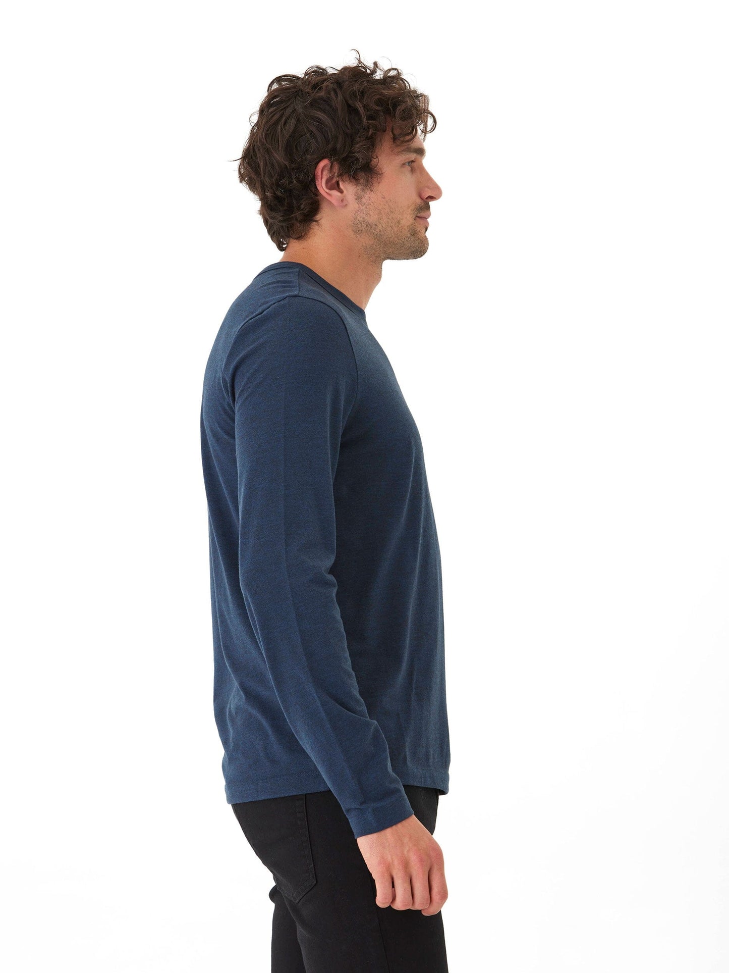 Tucker Triblend Long Sleeve Crew