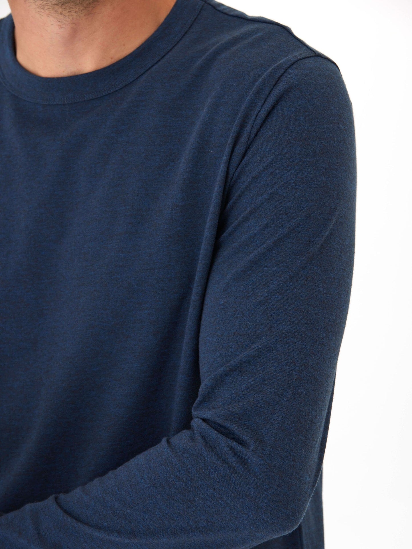 Tucker Triblend Long Sleeve Crew