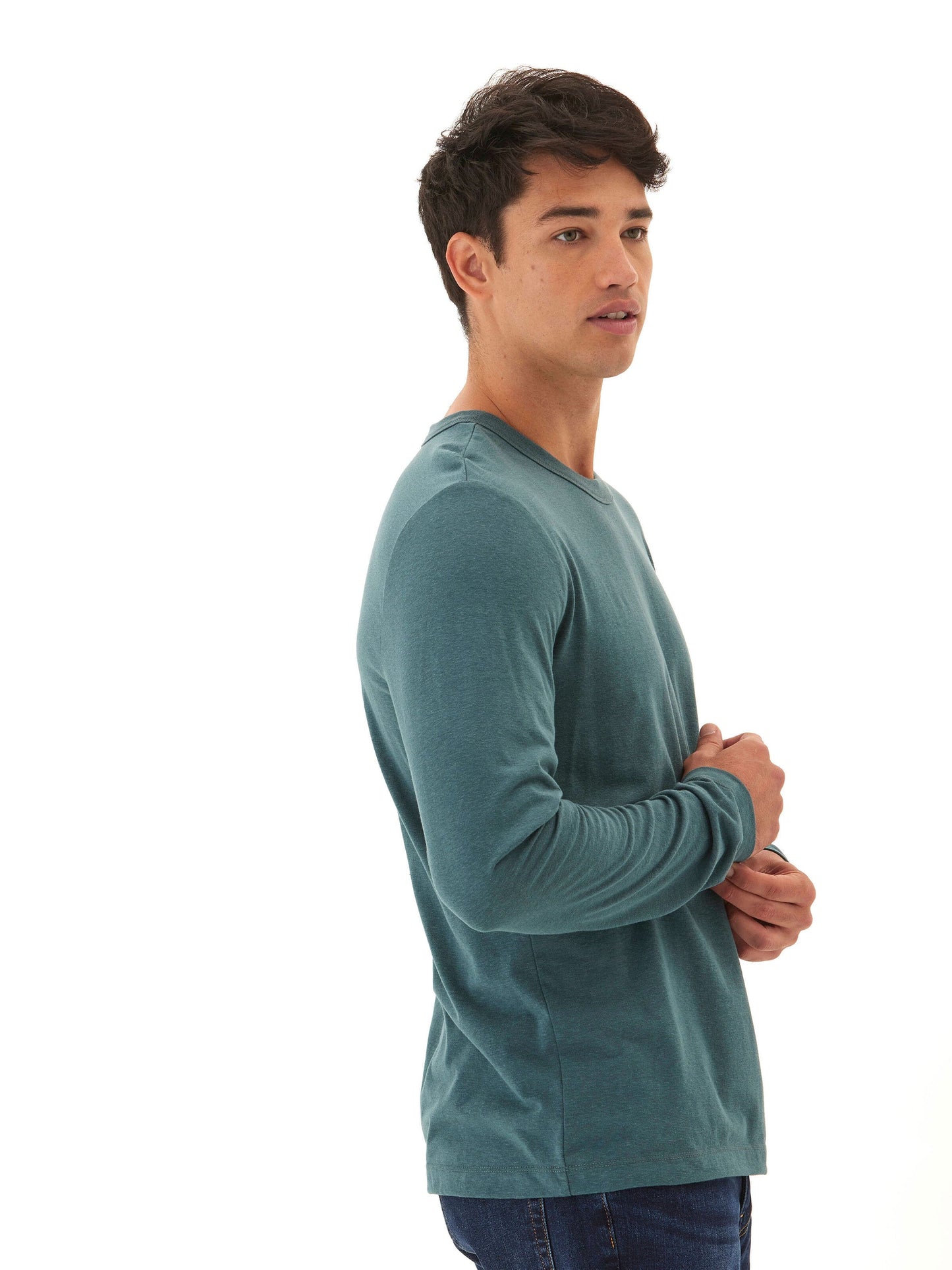 Tucker Triblend Long Sleeve Crew
