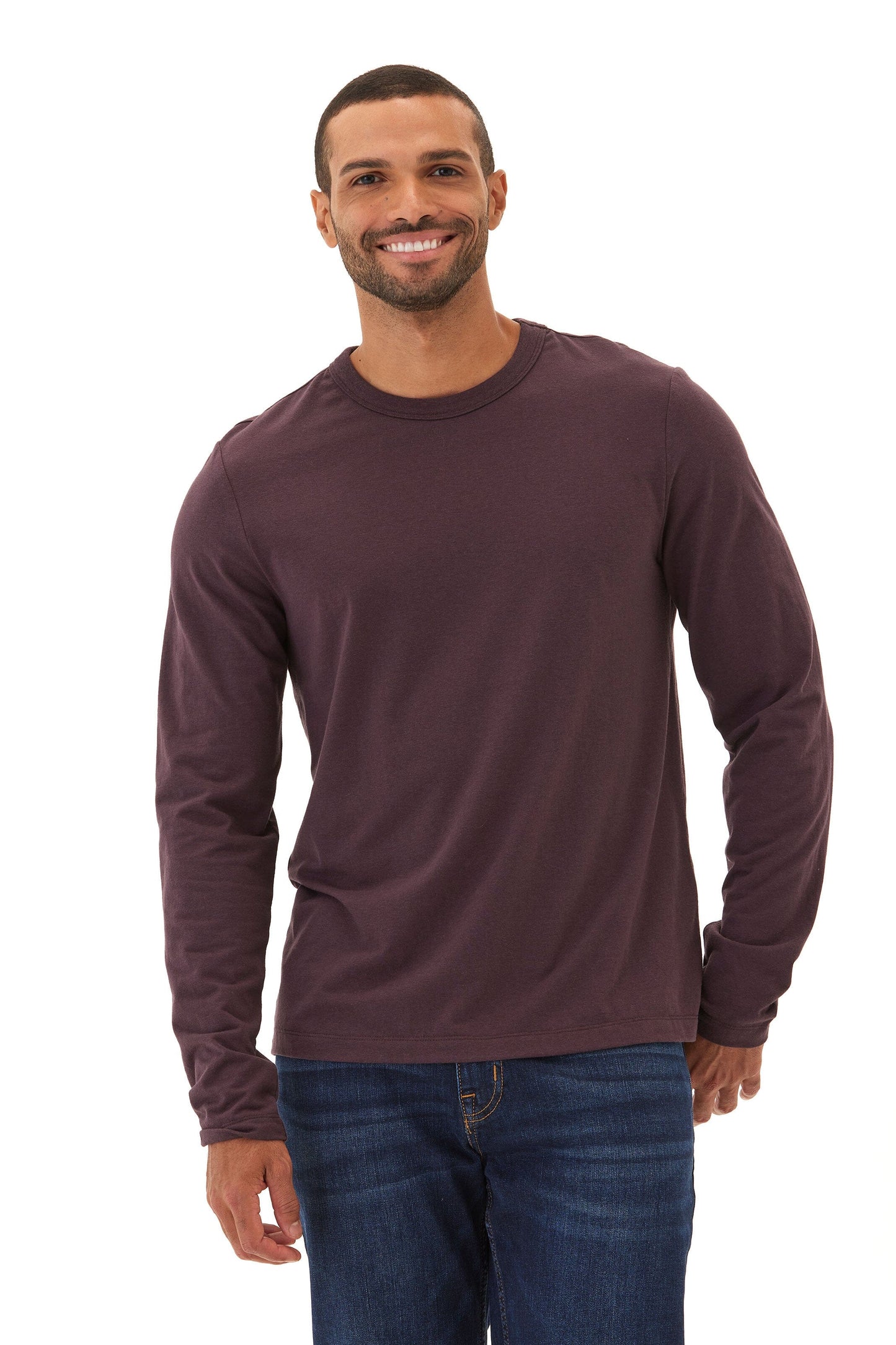 Tucker Triblend Long Sleeve Crew