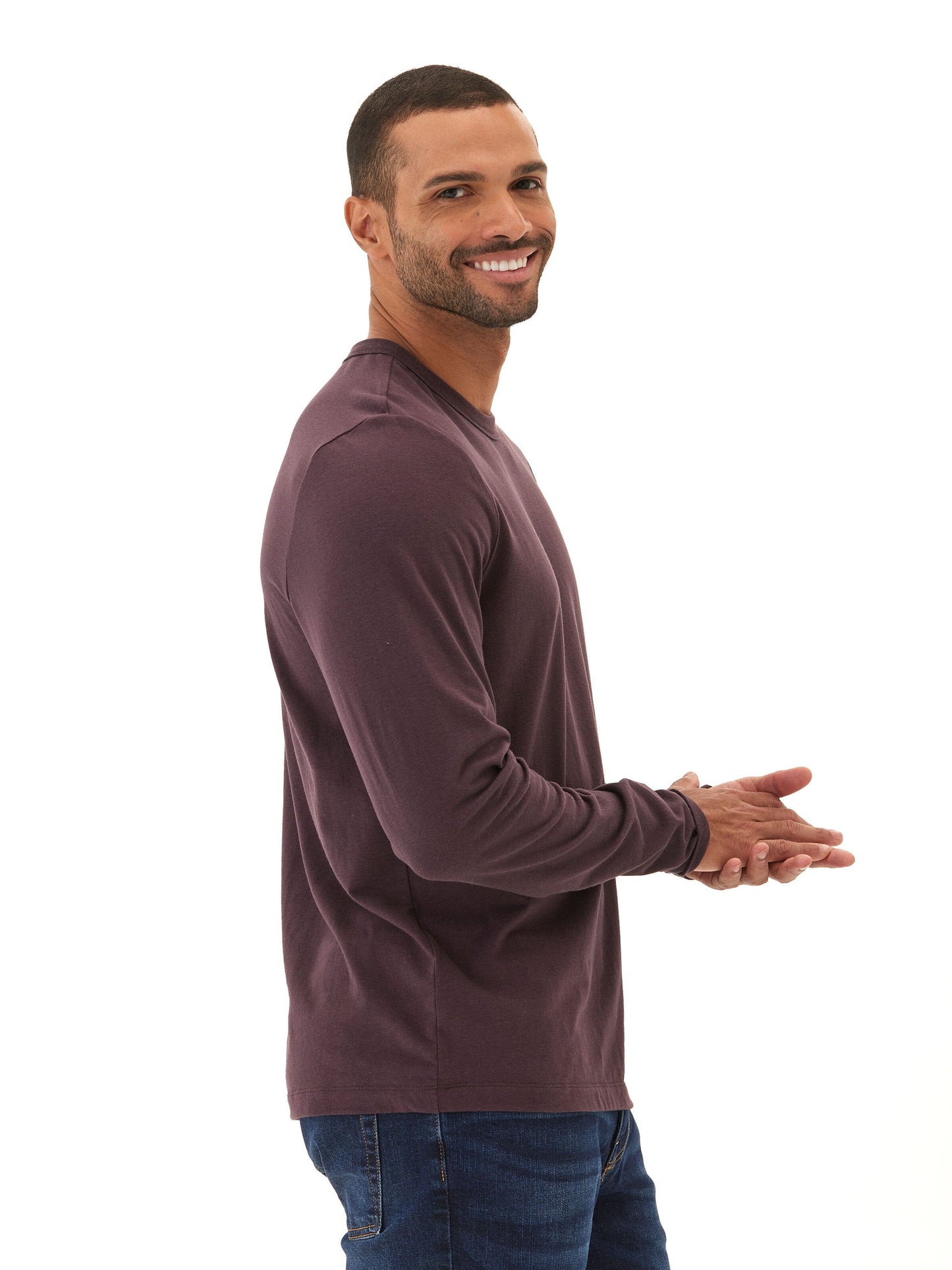 Tucker Triblend Long Sleeve Crew