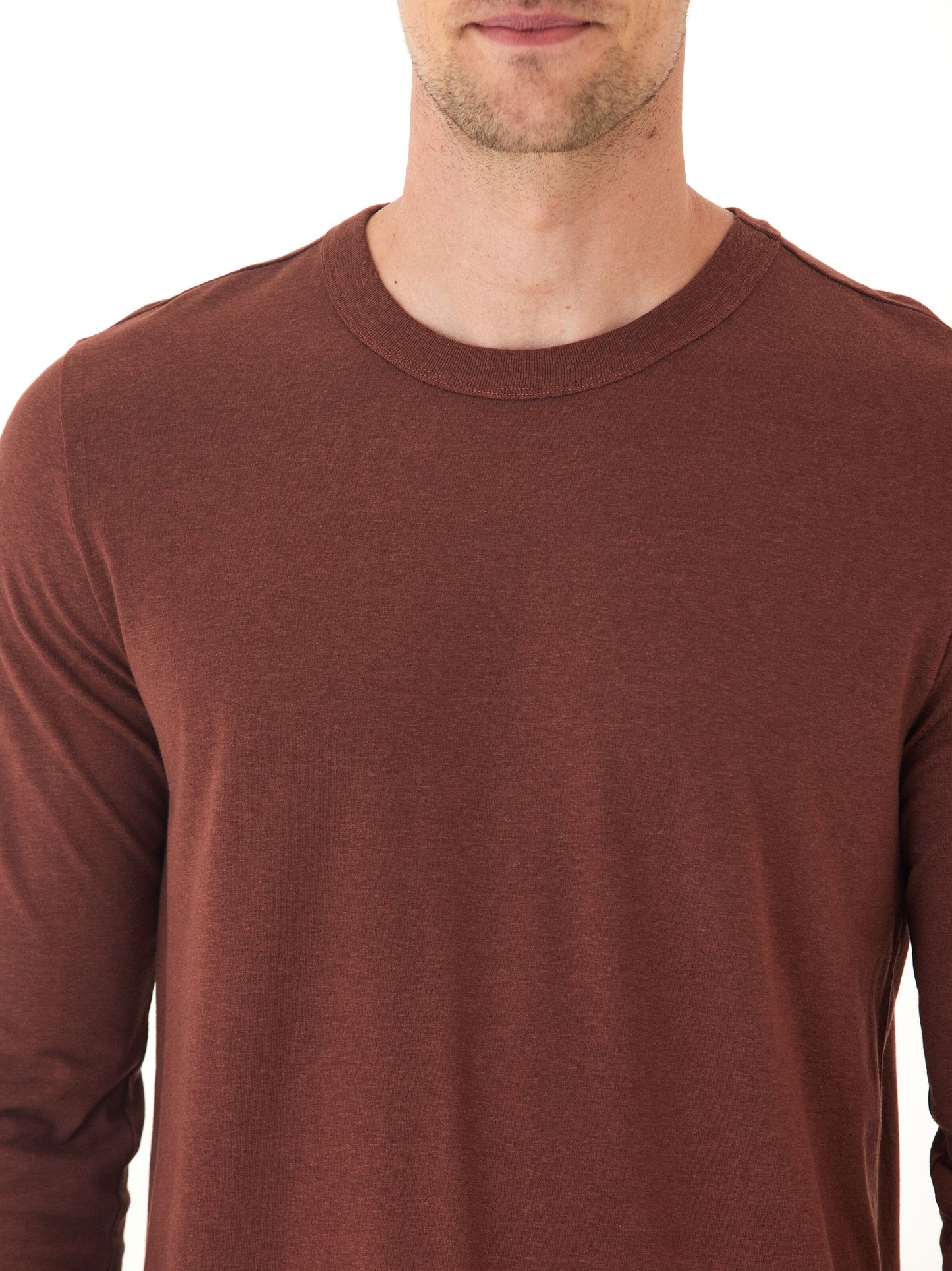 Tucker Triblend Long Sleeve Crew