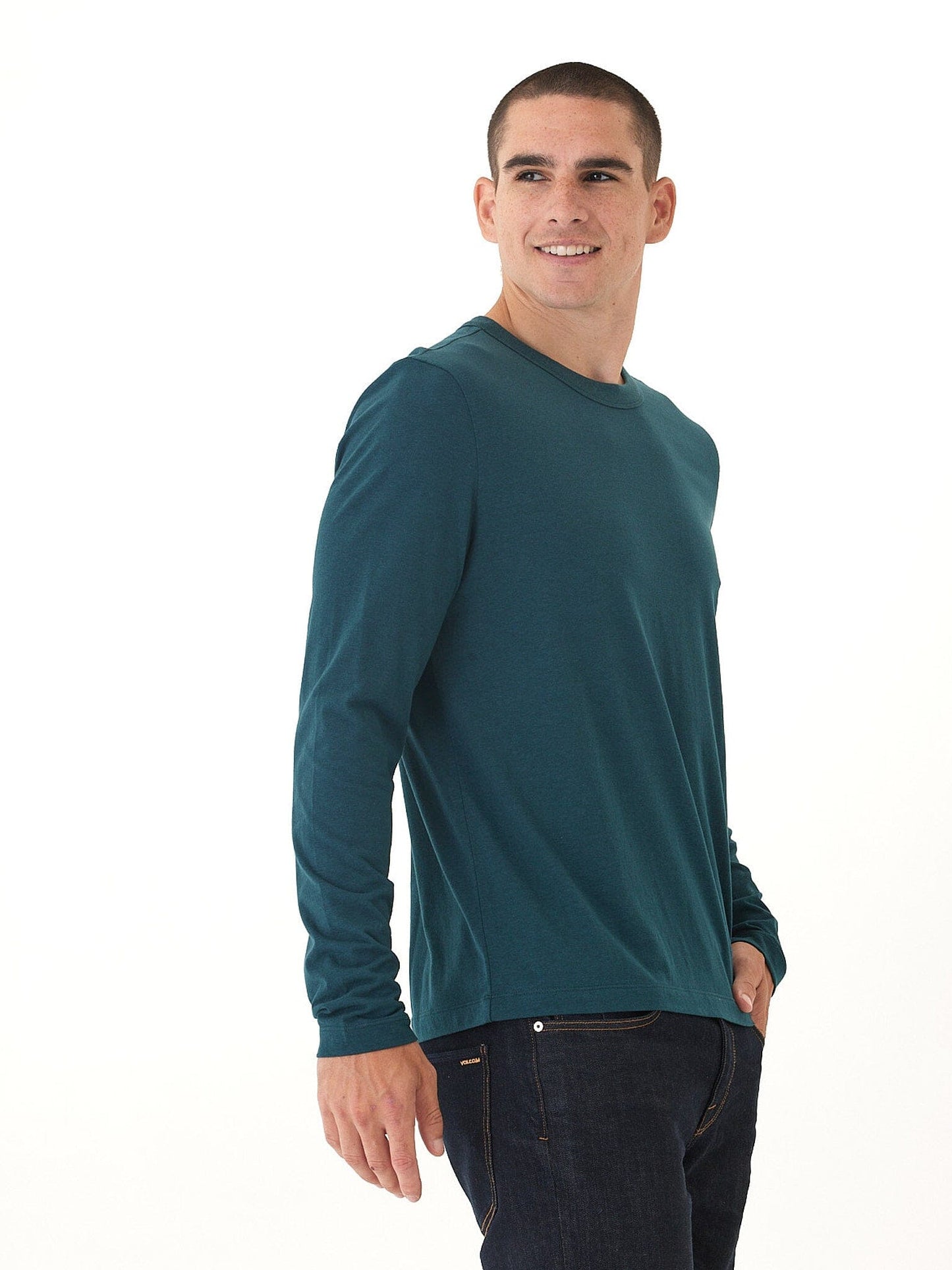Tucker Triblend Long Sleeve Crew