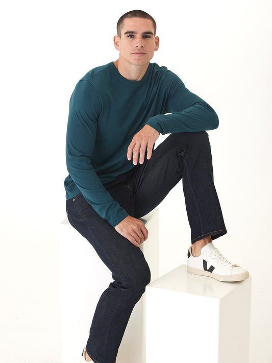 Tucker Triblend Long Sleeve Crew