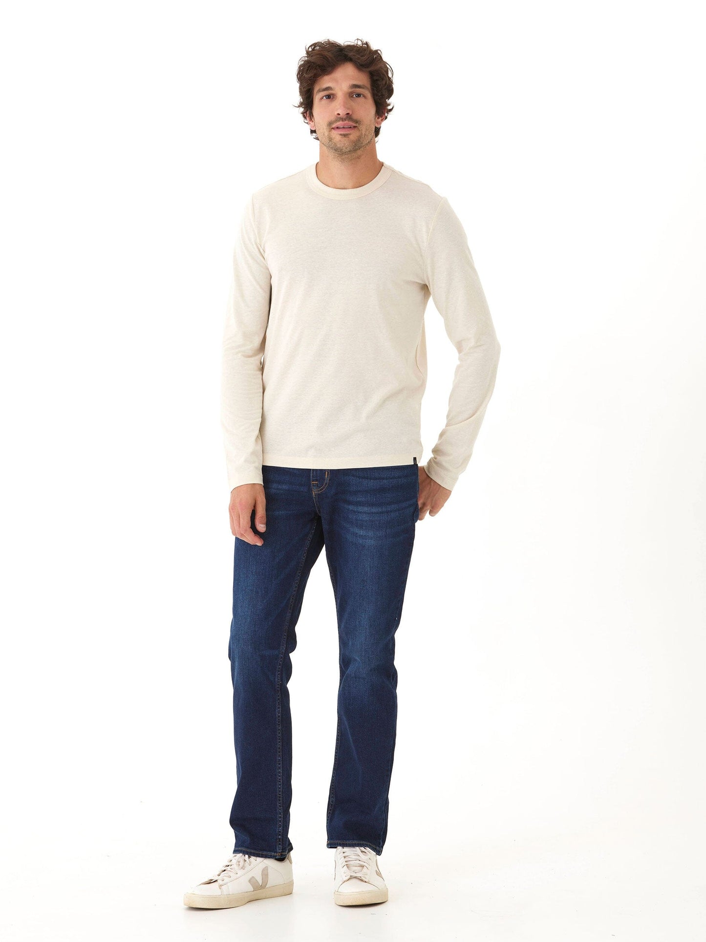 Tucker Triblend Long Sleeve Crew