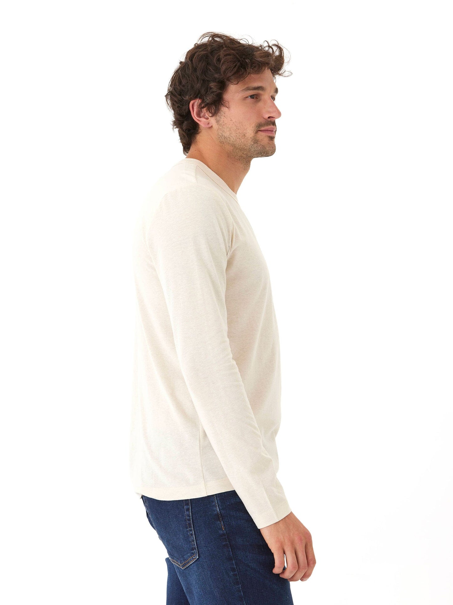Tucker Triblend Long Sleeve Crew
