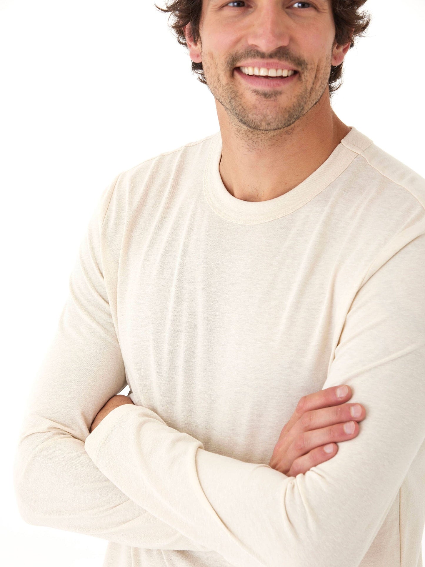 Tucker Triblend Long Sleeve Crew