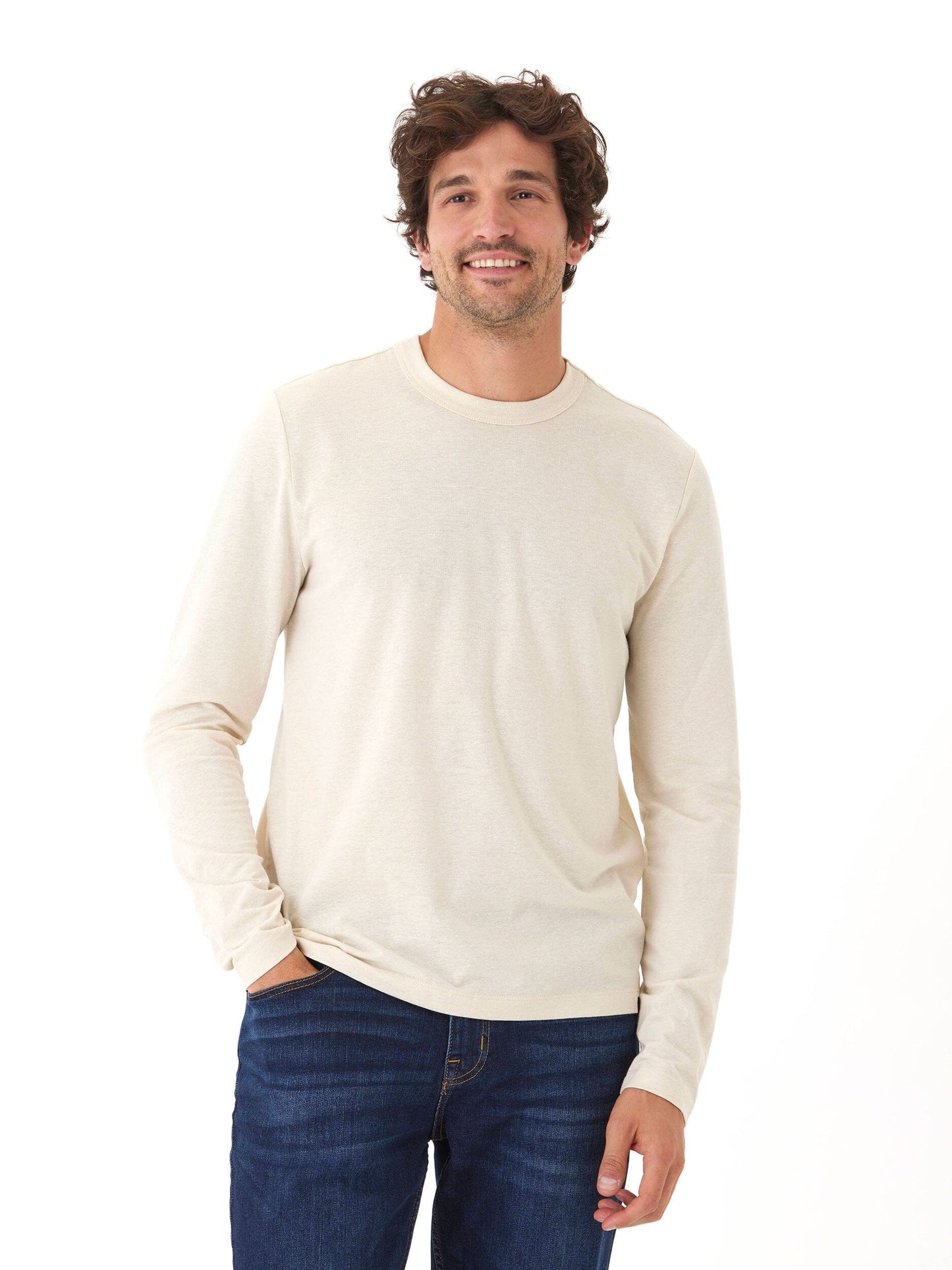 Tucker Triblend Long Sleeve Crew