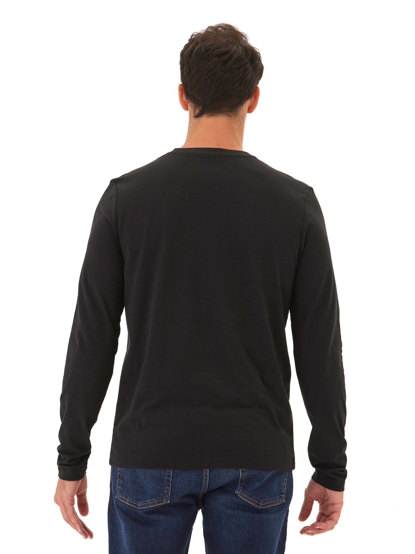 Austin Triblend 2 Button Long Sleeve Henley