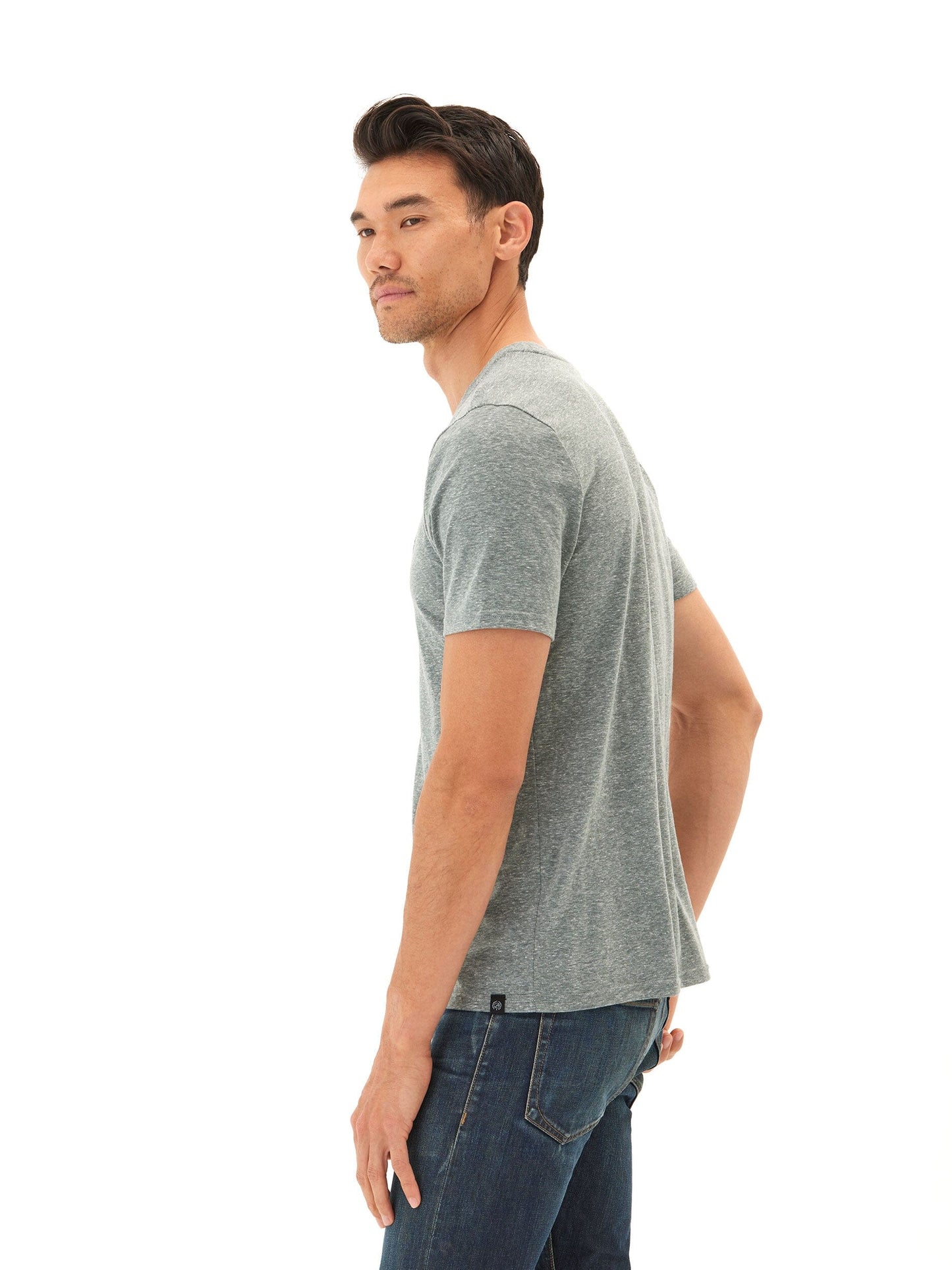 Triblend Embroidered Tee