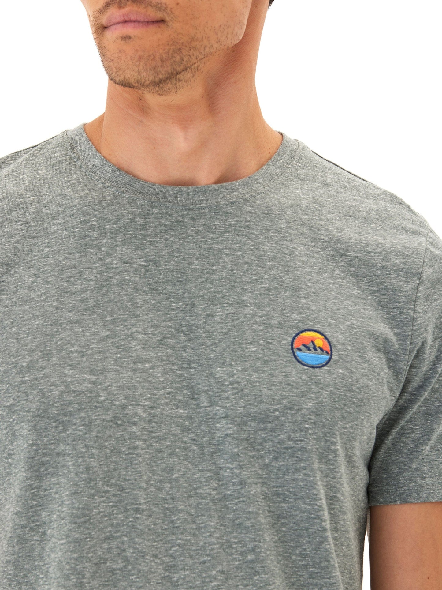 Triblend Embroidered Tee