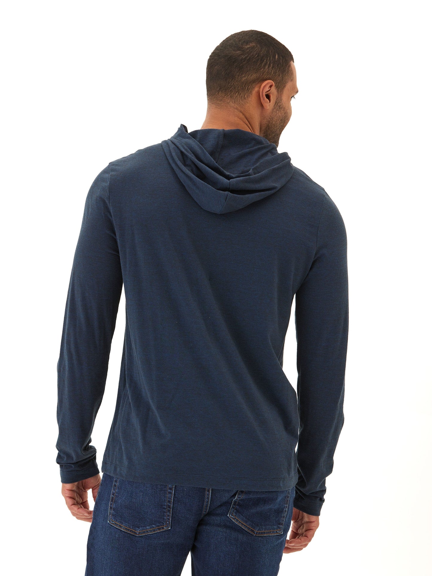 Triblend Embroidery Hoodie Tee
