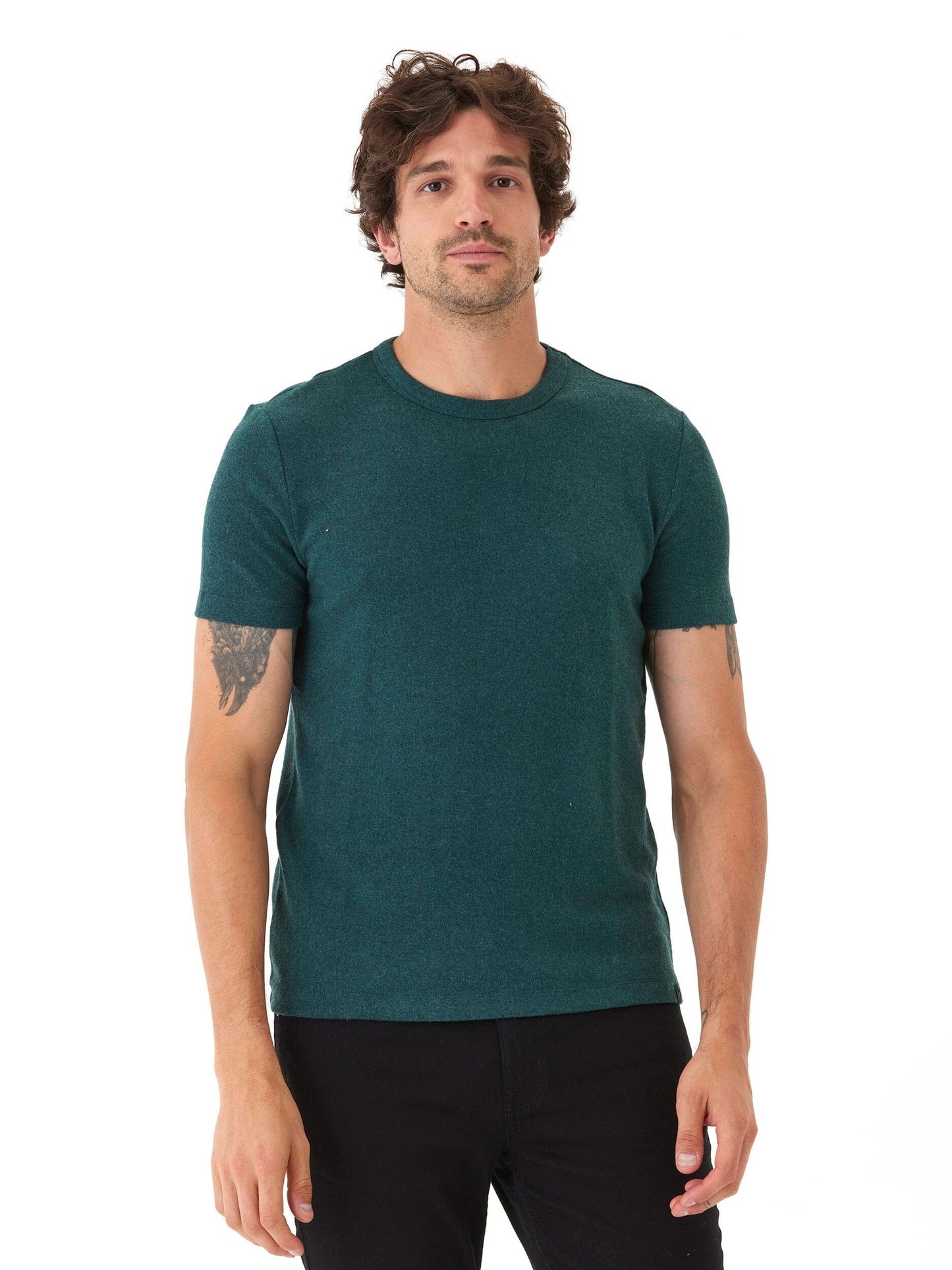Gil Sweater Knit Short Sleeve Tee